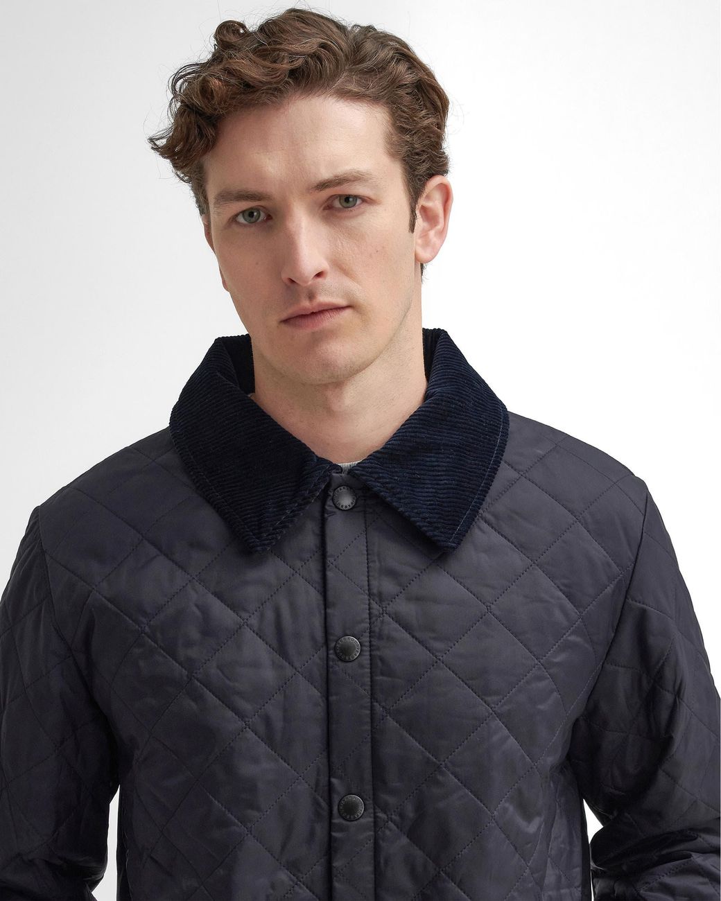 Barbour Blue Liddesdale Quilted Jacket for men