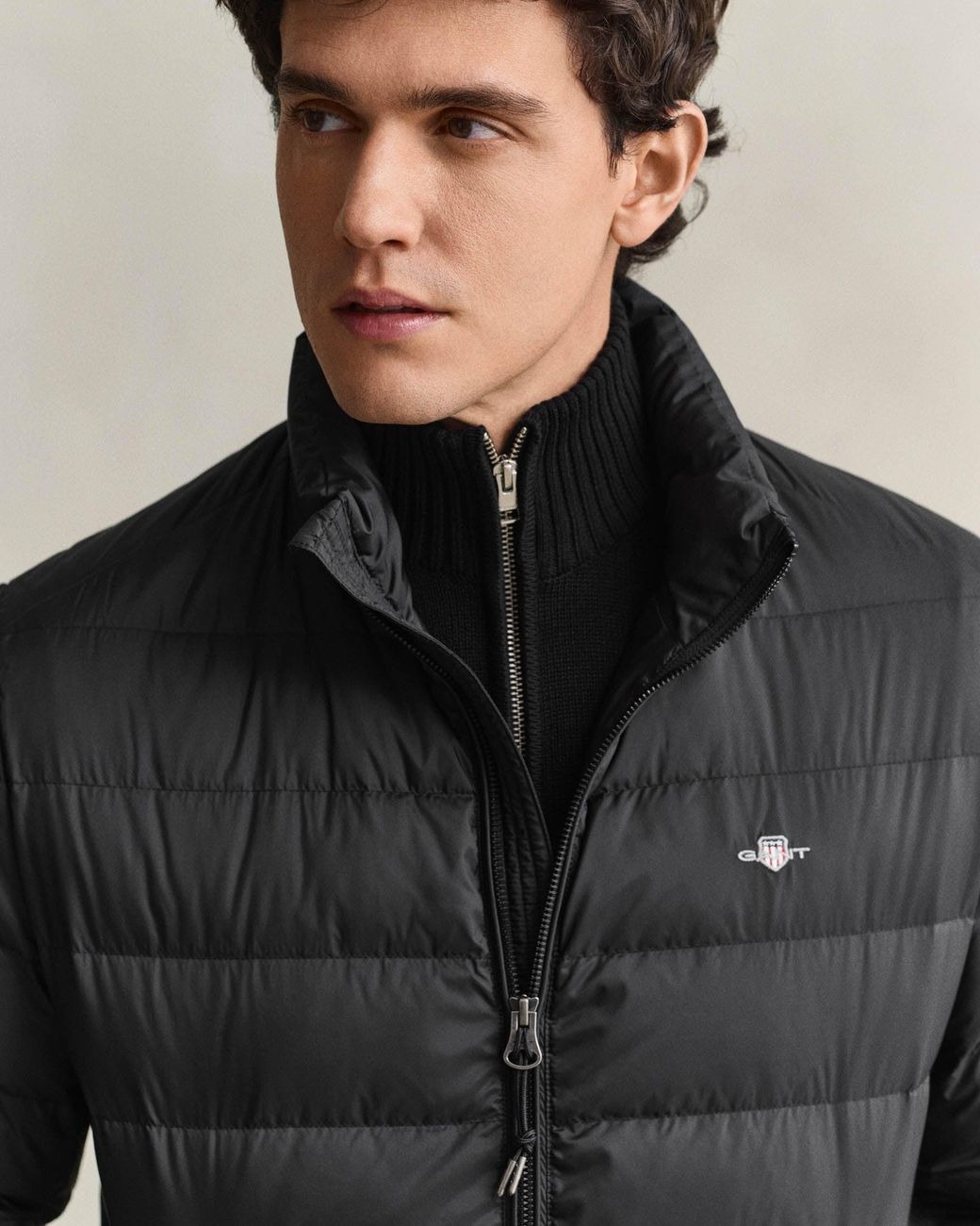 Gant Black Light Down Jacket for men