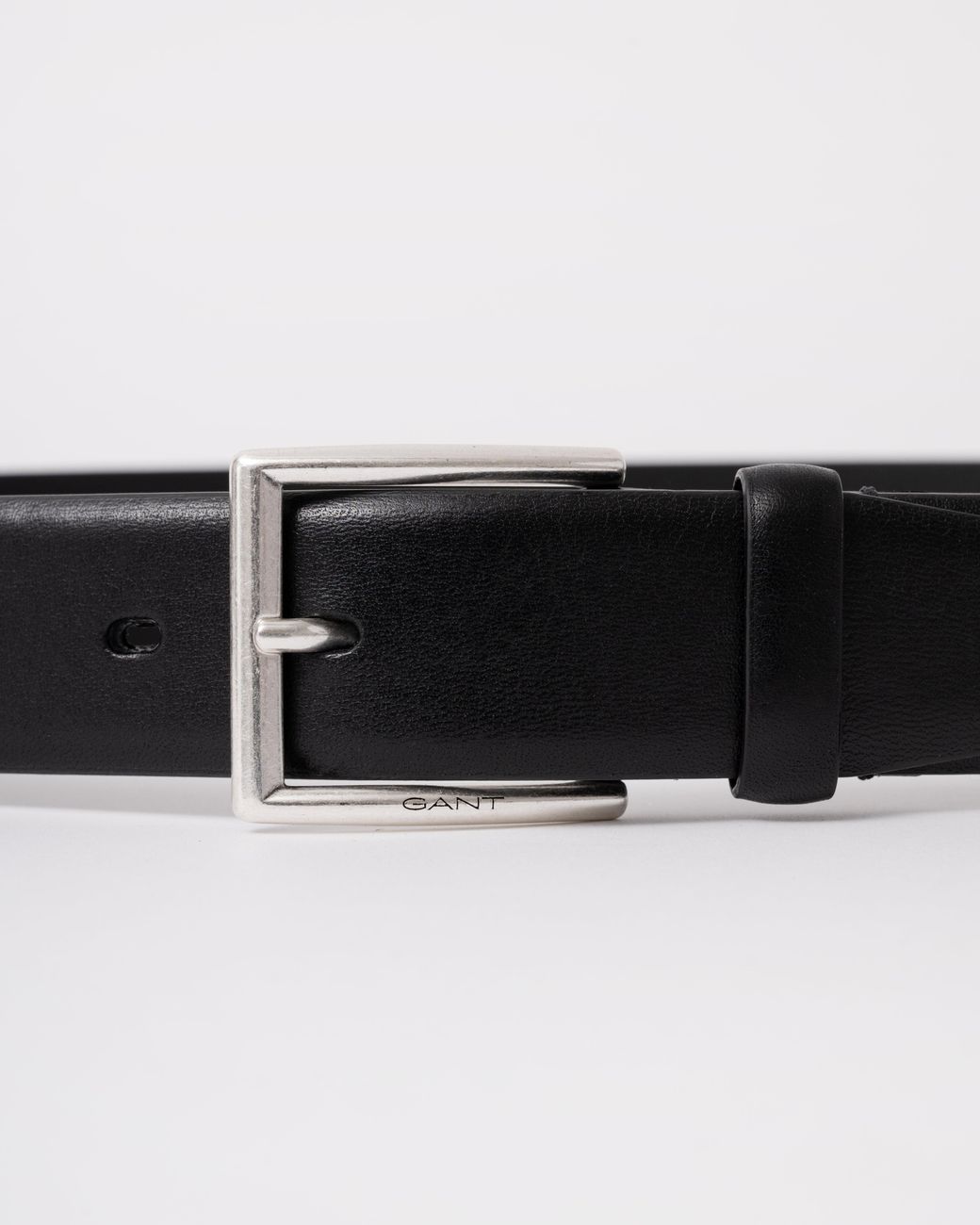 Gant Black Classic Cow Leather Belt for men
