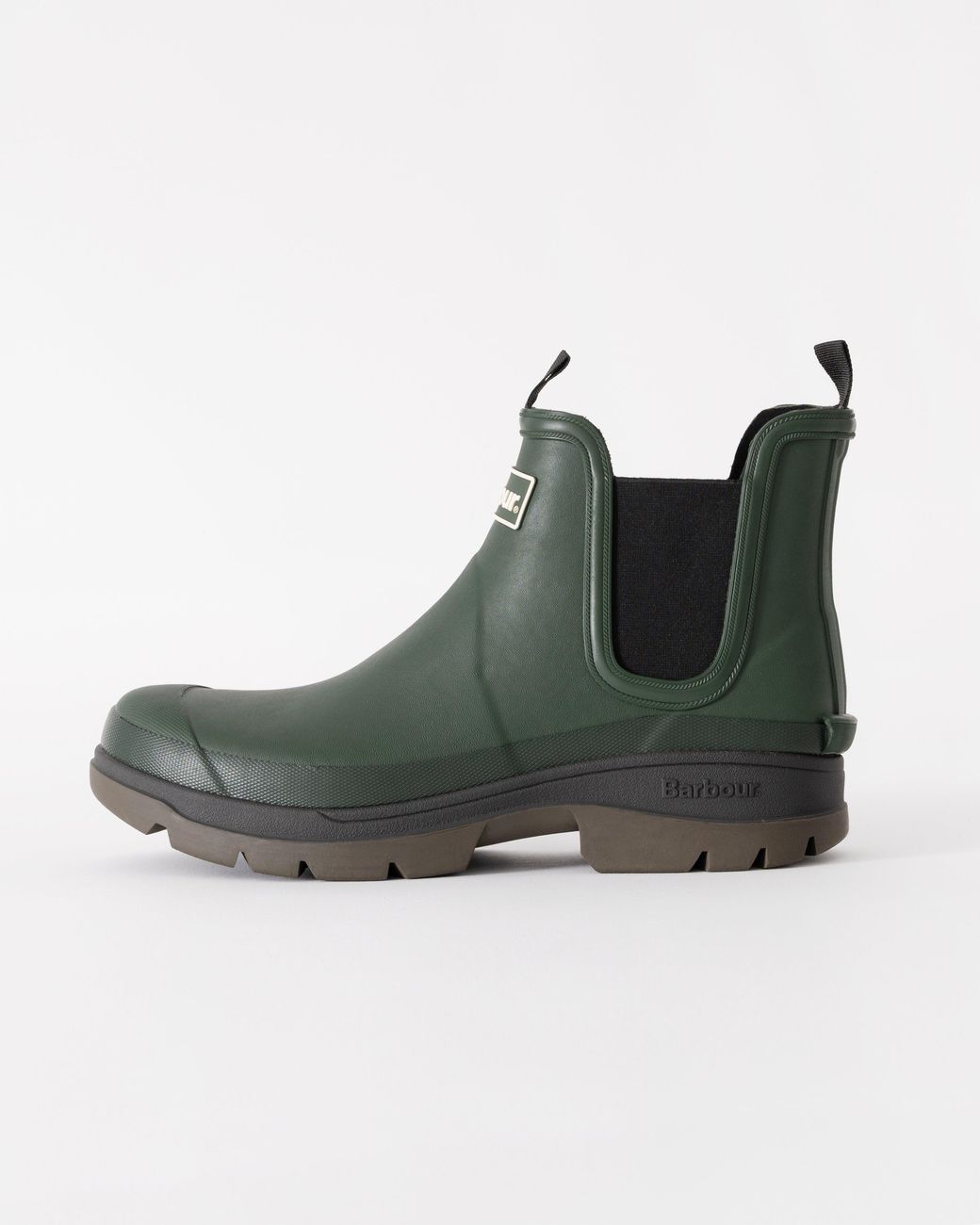 Barbour Green Nimbus Chelsea Style Wellingtons for men
