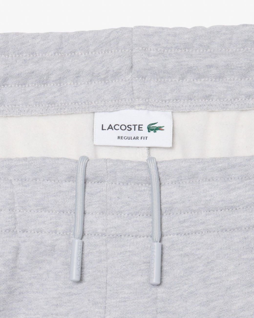 Lacoste Gray Regular Fit Fleece Shorts for men