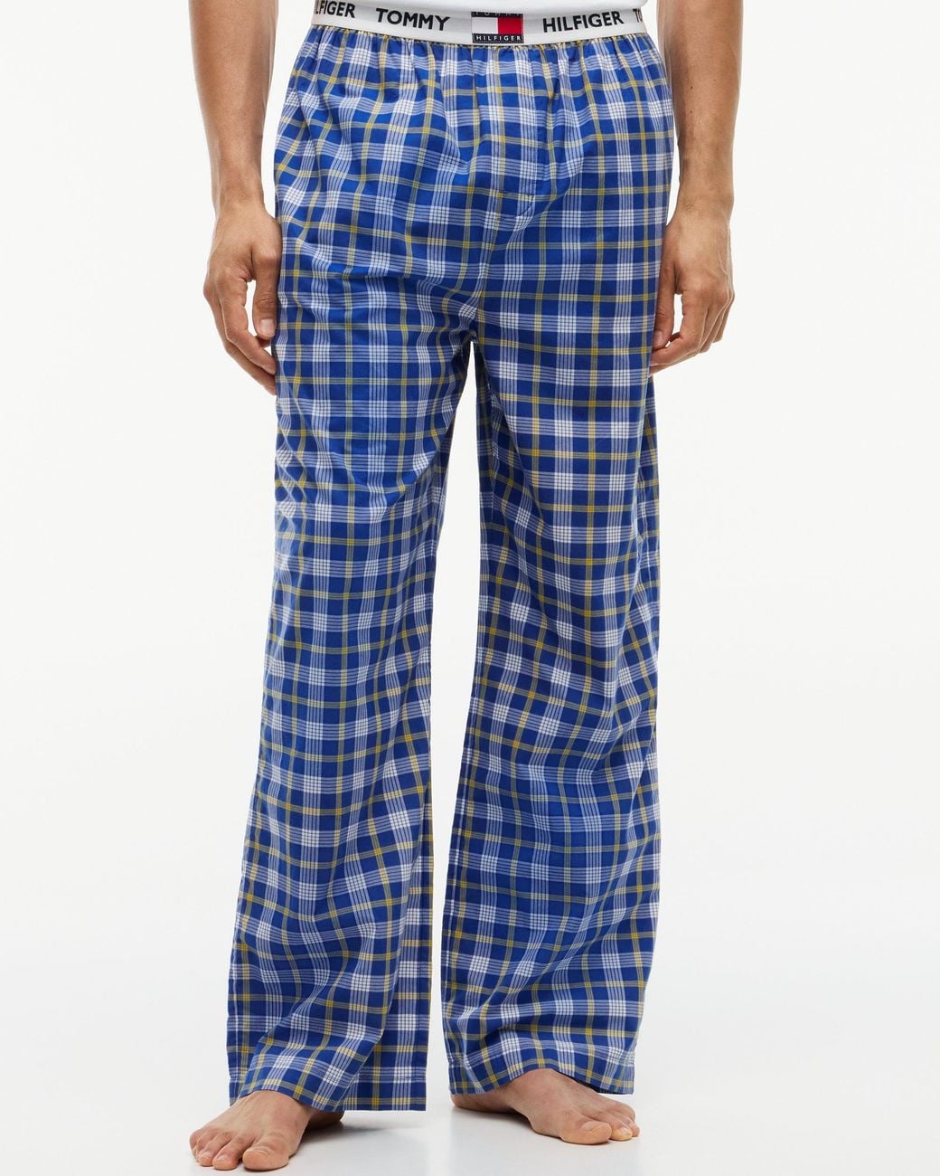 Tommy Hilfiger Blue Woven Print Pyjama Pants for men
