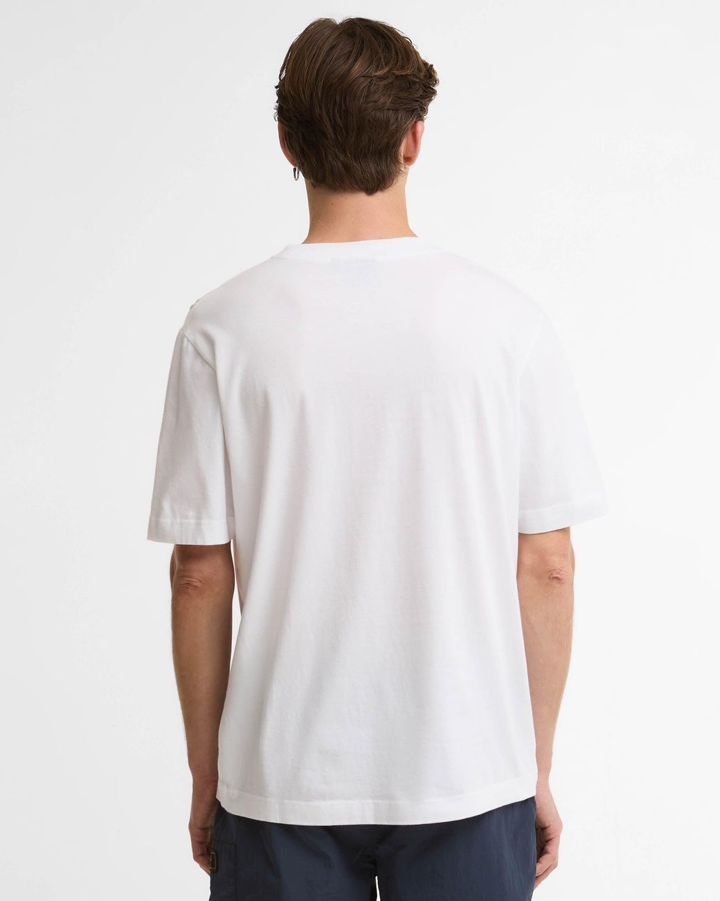 Barbour White Hocking Graphic T-Shirt for men