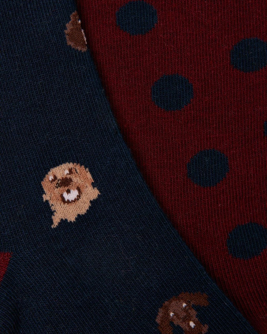 Joules Red Everyday 2 Pack Socks