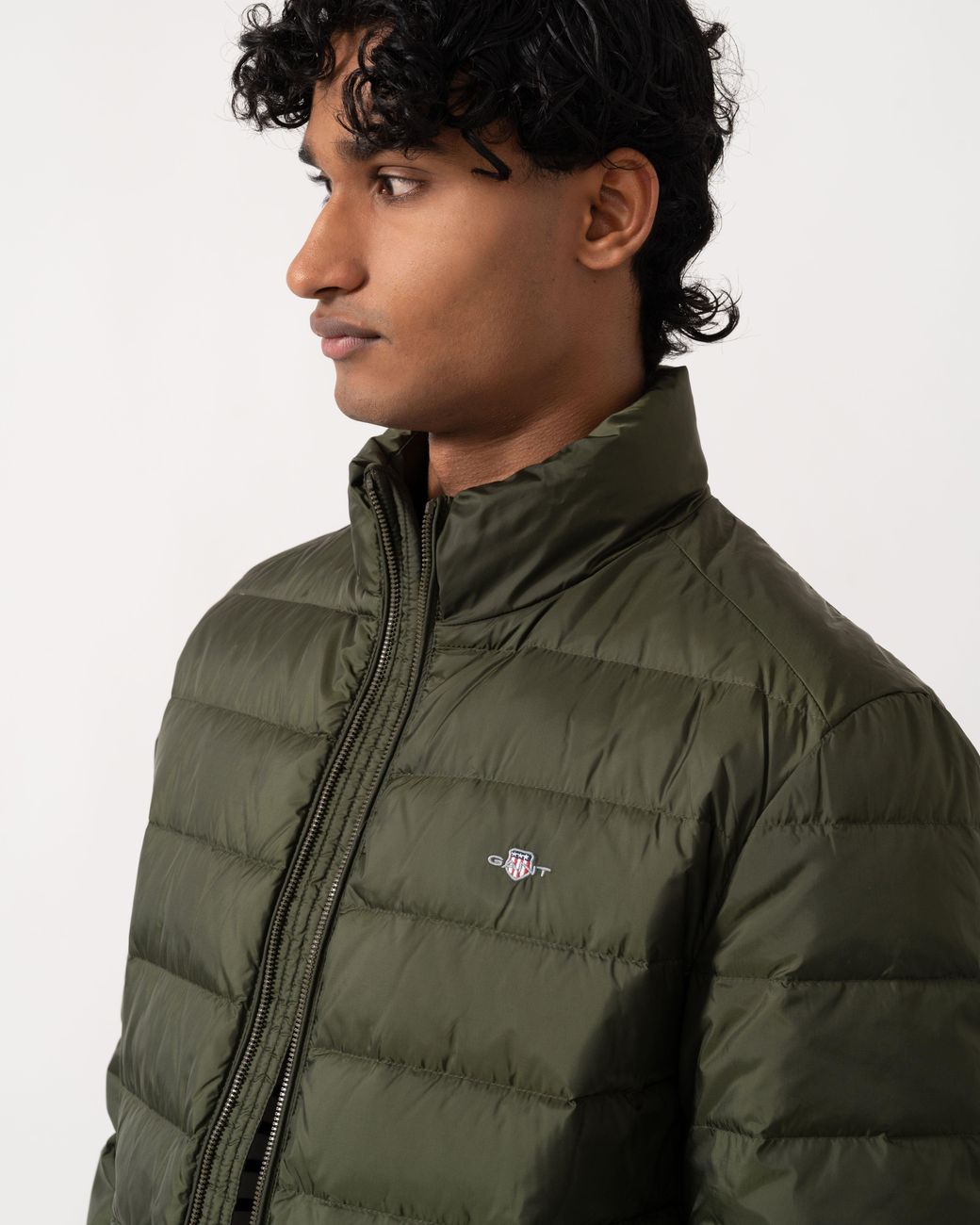 Gant Green Light Down Jacket for men