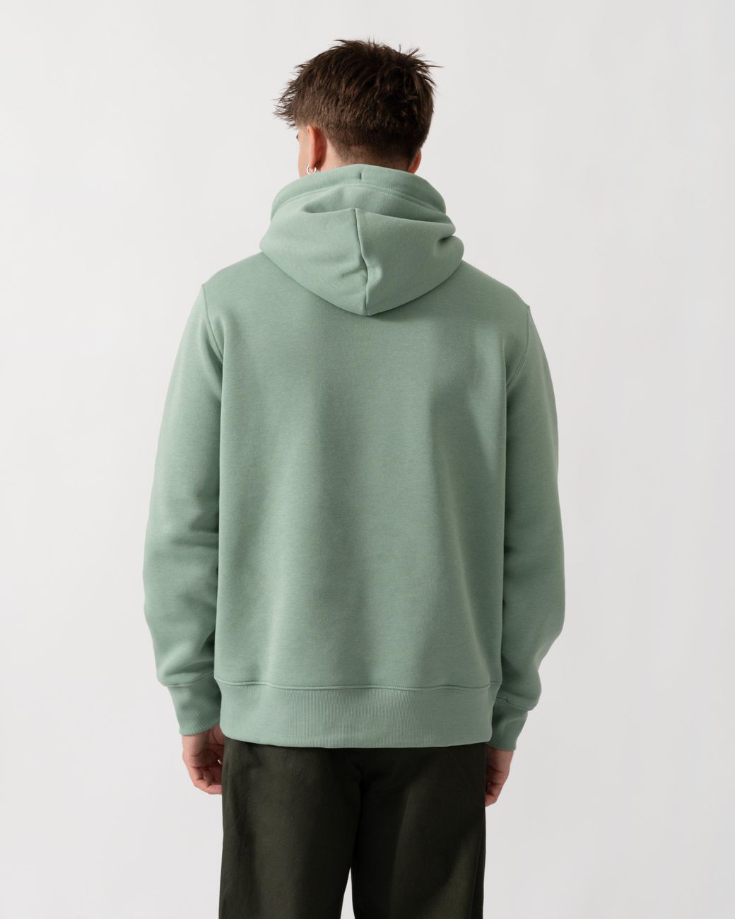 Gant Green Regular Fit Shield Logo Pullover Hoodie for men