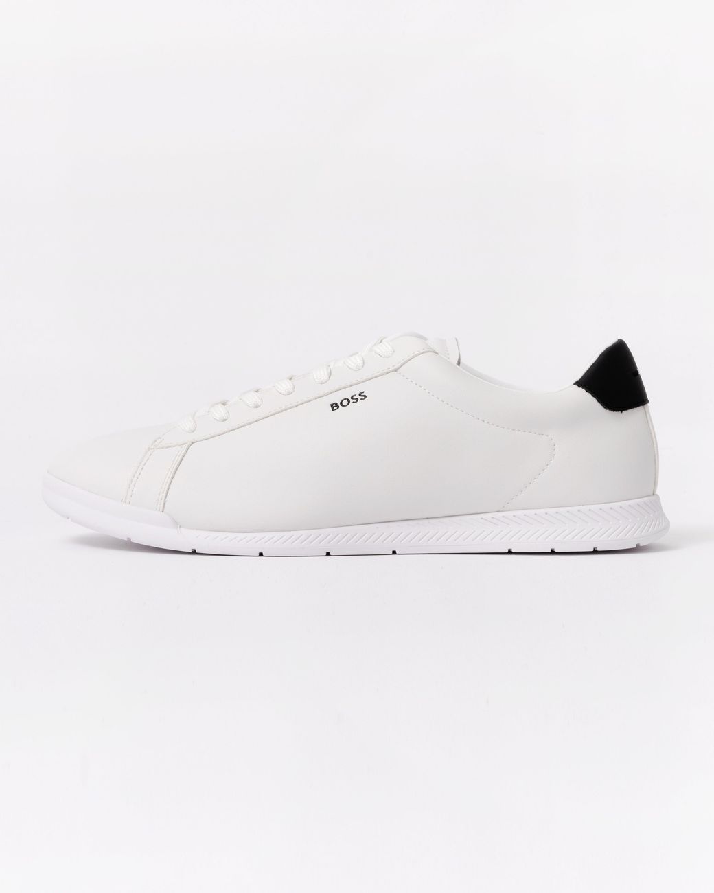 Boss White Nitan Lowp Pltd Trainers for men