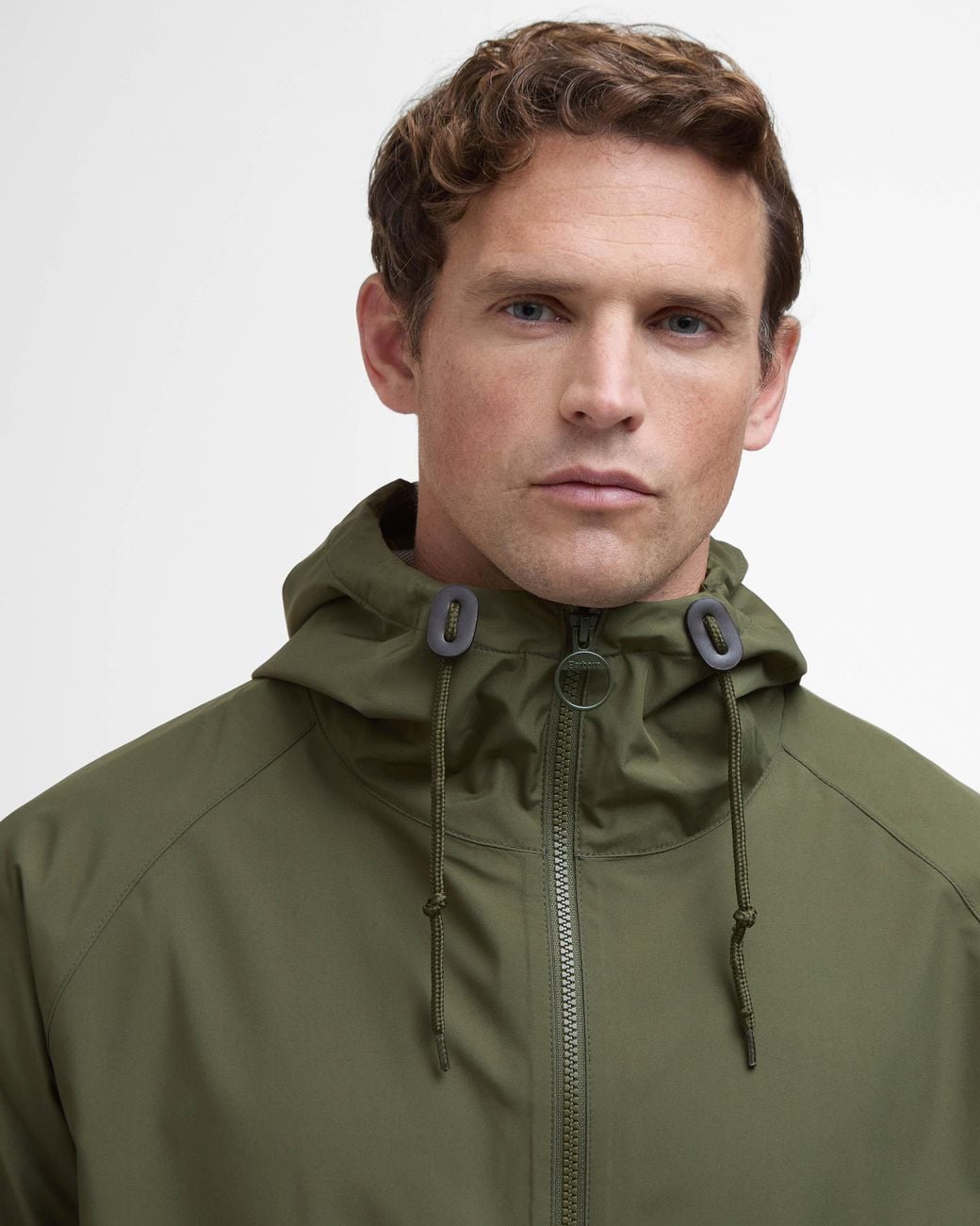 Barbour Green Trover Waterproof Jacket for men