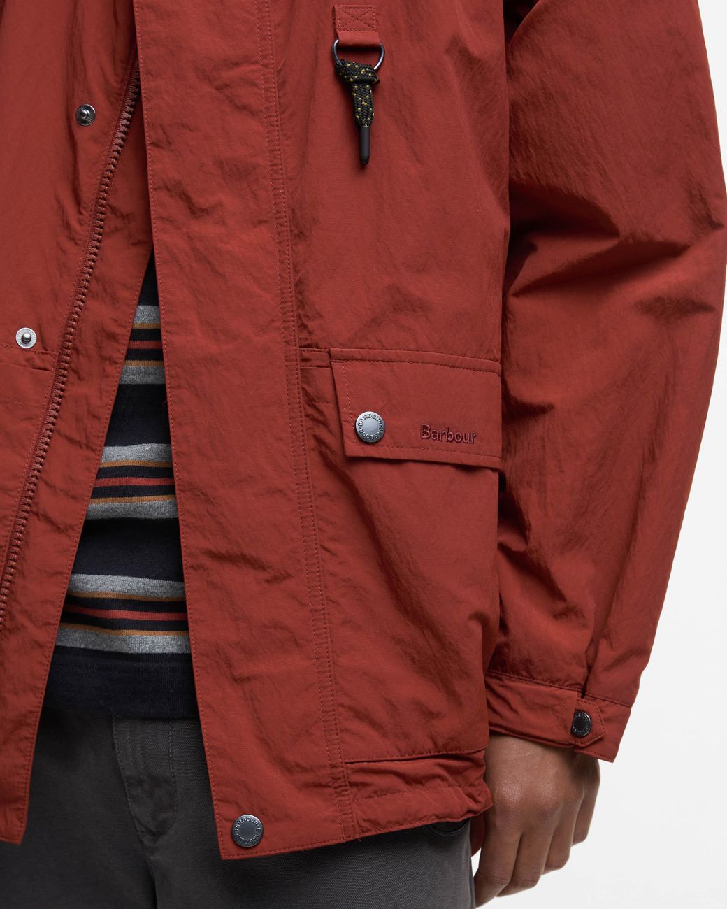 Barbour Red Rig Showerproof Jacket for men