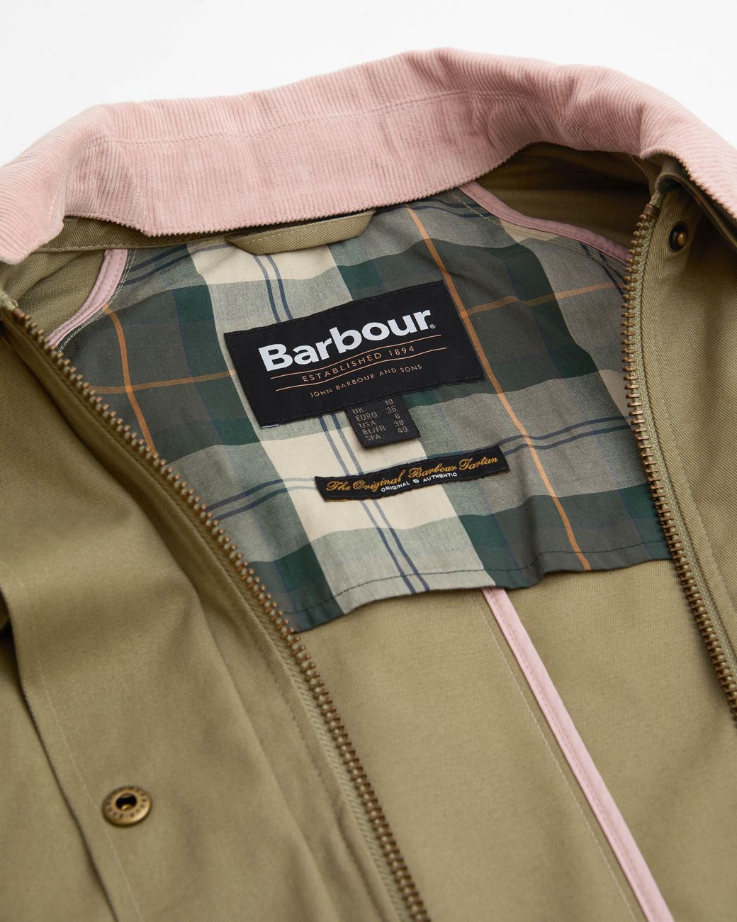 Barbour Green Modern Beadnell Casual Jacket
