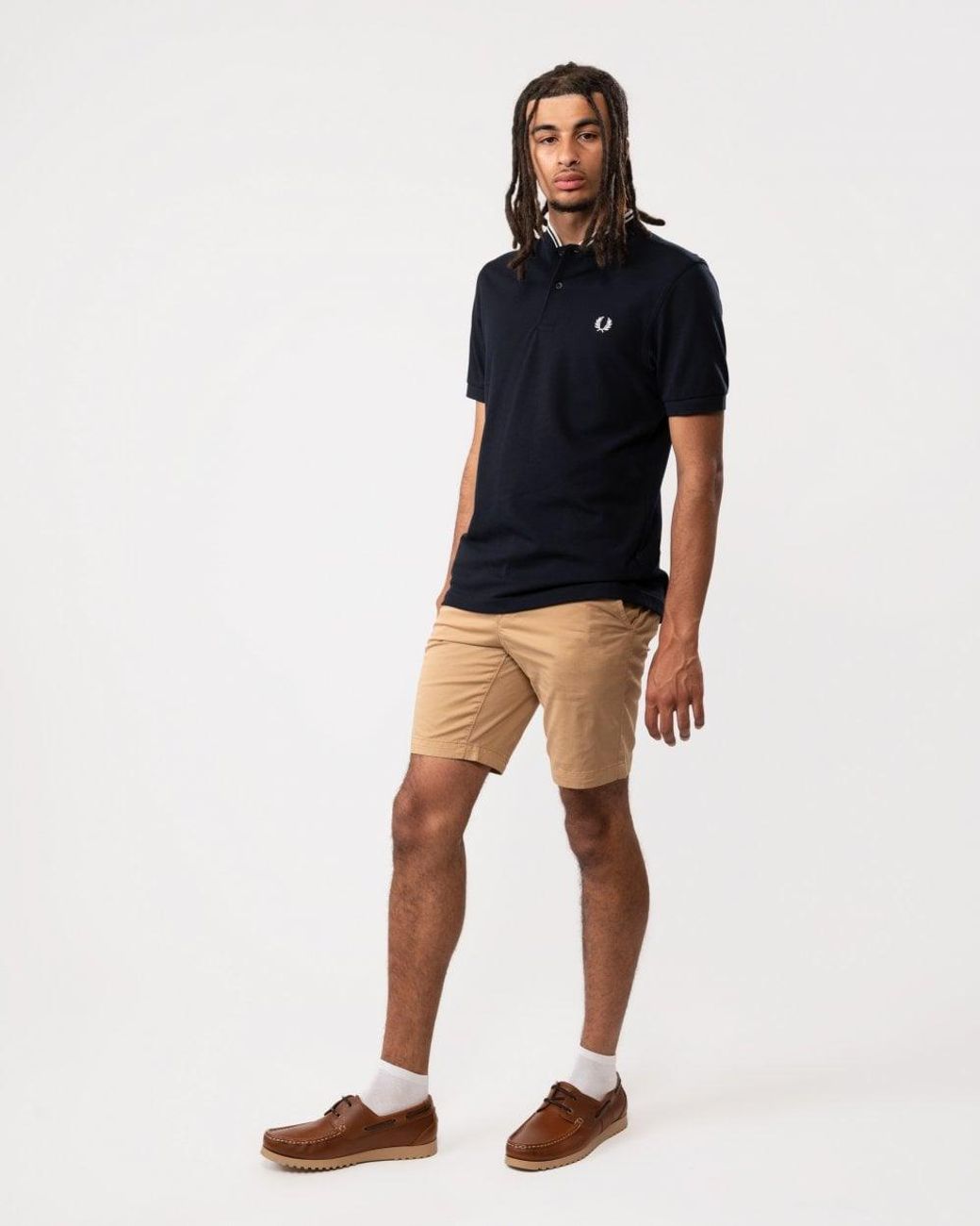 fred perry bomber collar