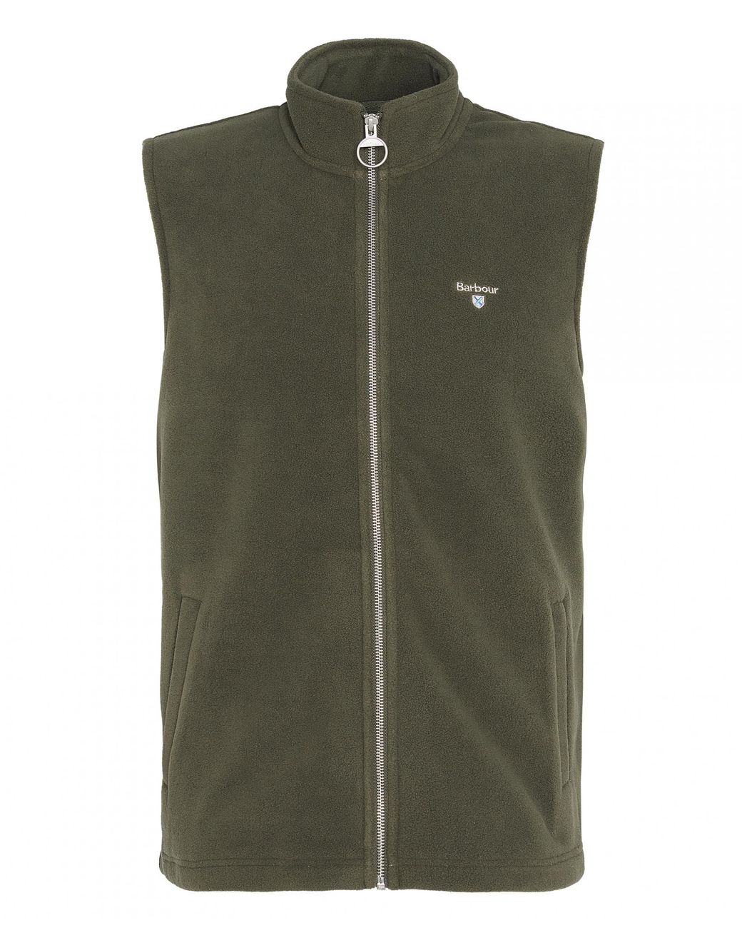 Barbour Green Essentials Fleece Gilet for men