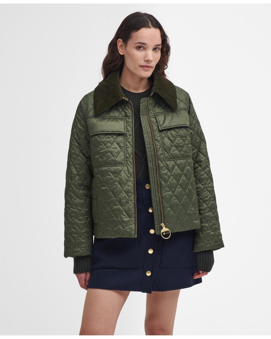 Barbour Green Beauly Quilted Jacket