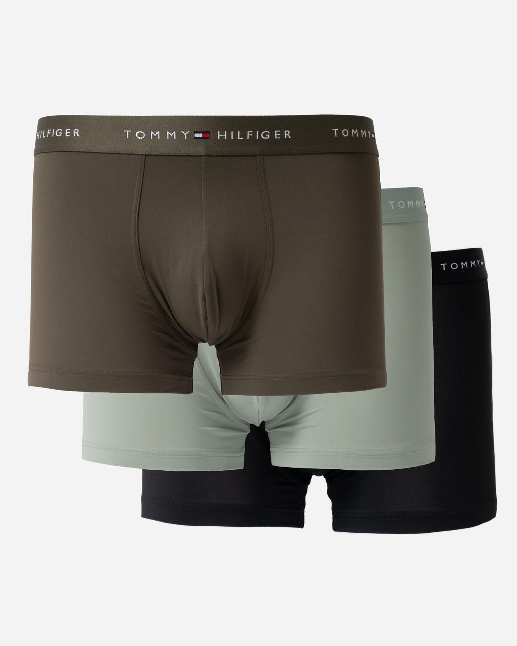 Tommy Hilfiger Gray 3-Pack Dtm Waistband Trunks for men