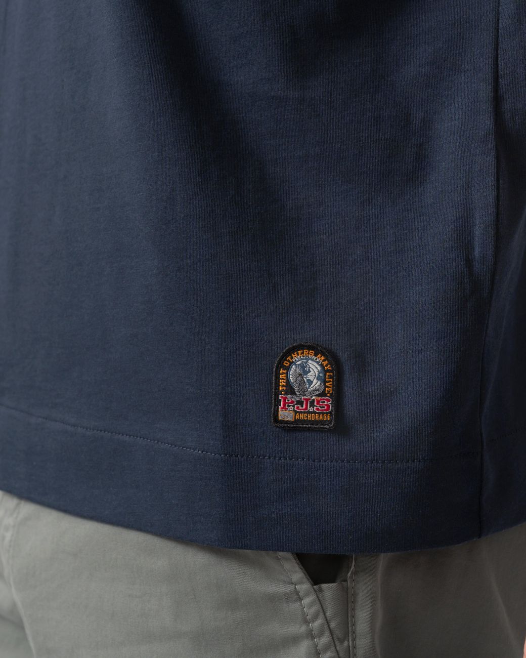 Parajumpers Blue Baildon T-Shirt for men