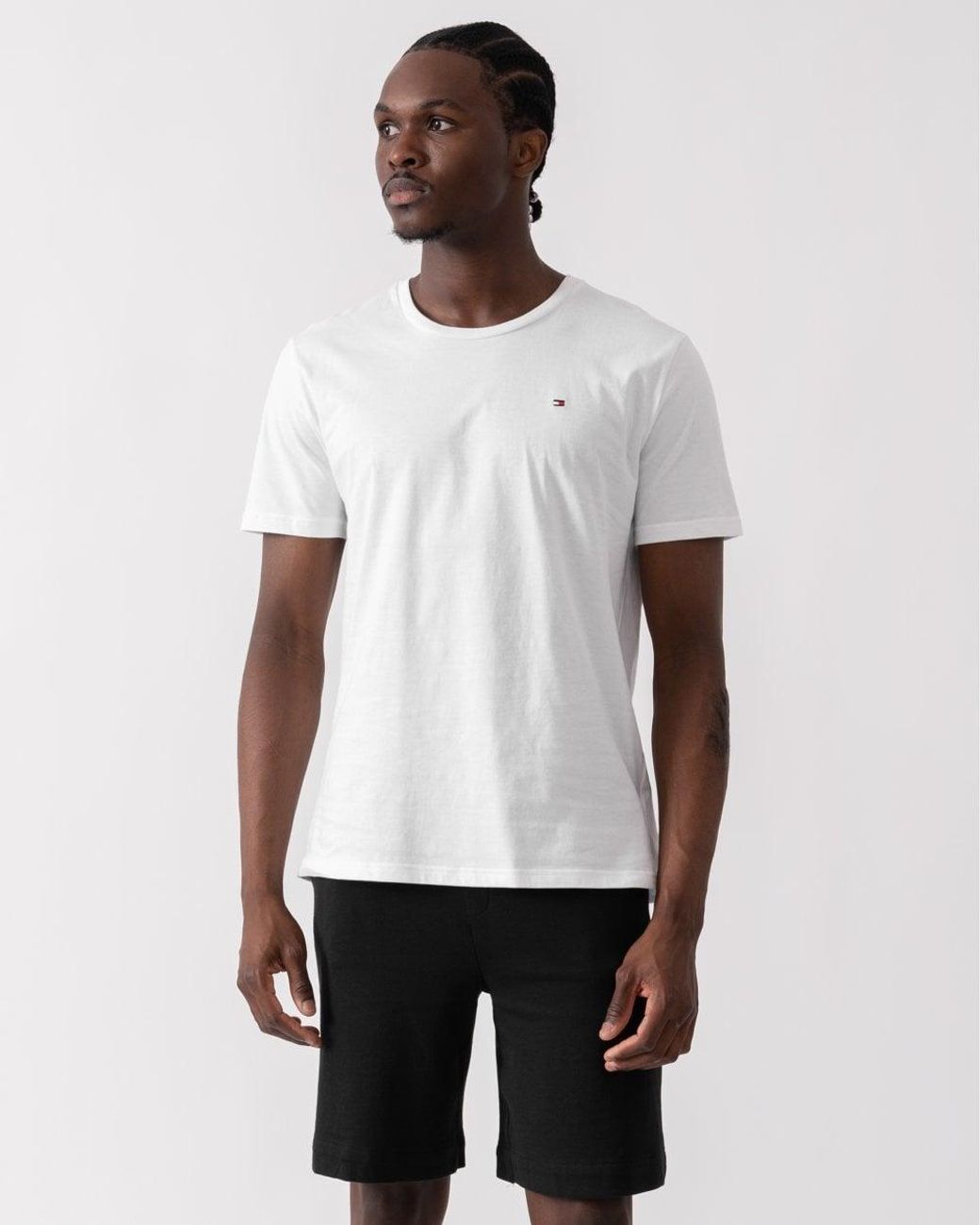 Tommy Hilfiger White 3 Pack T-Shirts for men