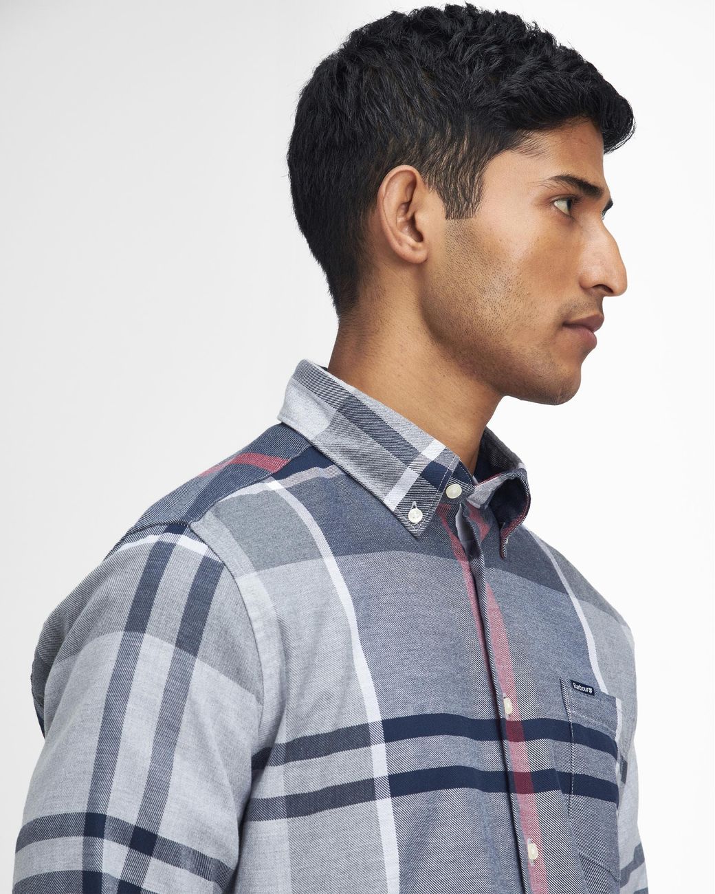 Barbour Blue Dunoon Tailored Shirt for men