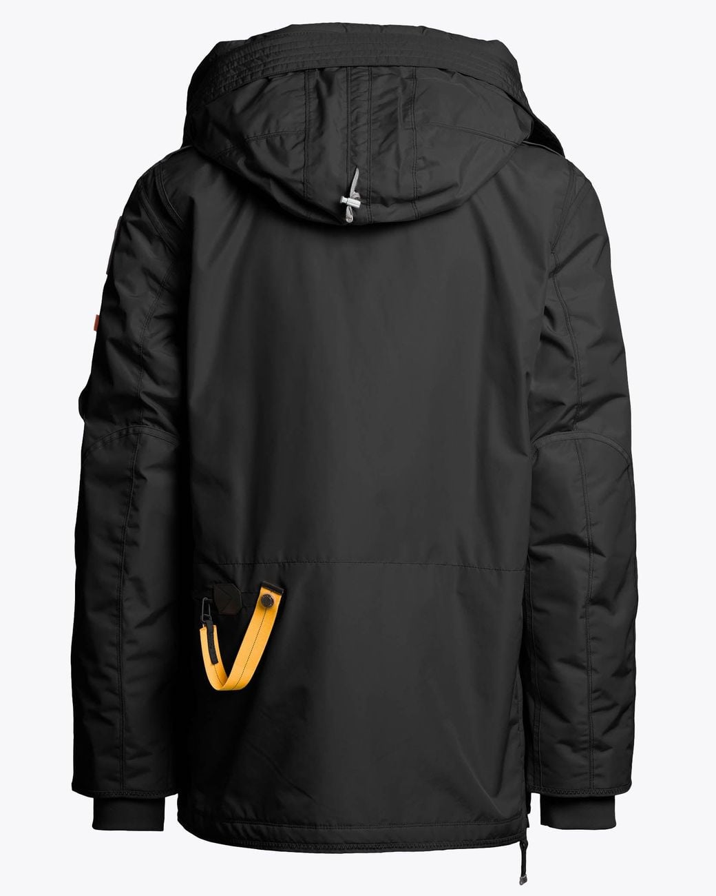 Parajumpers Black Right Hand Hooded Down Jacket for men