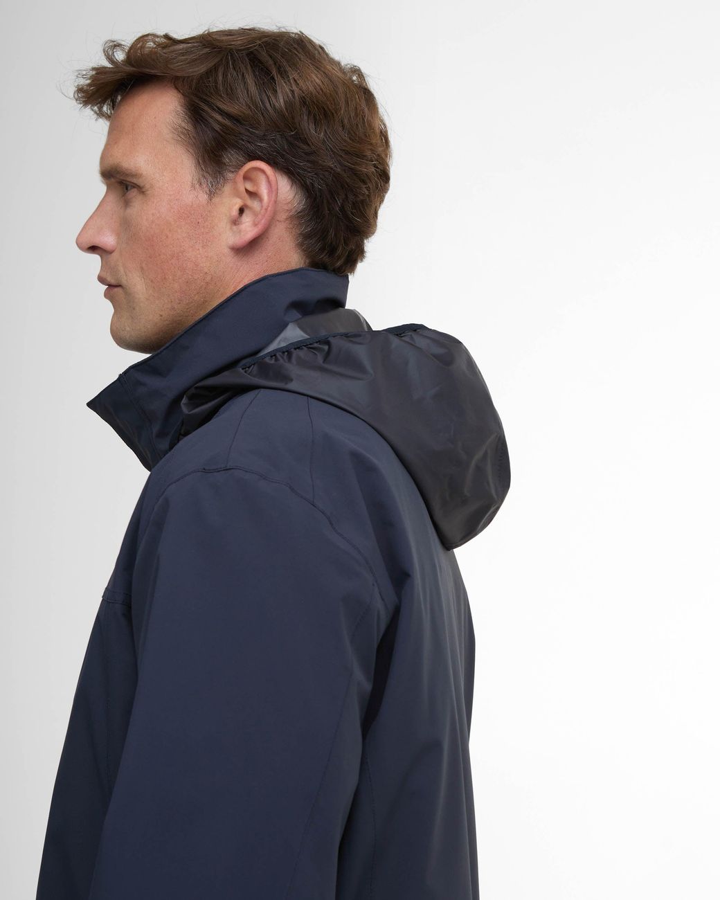 Barbour Blue Sander Waterproof Jacket for men
