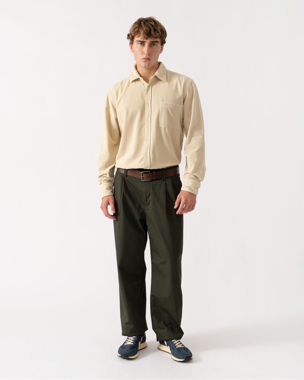 Boss Natural Relegant 6 Long Sleeve Cotton Shirt for men