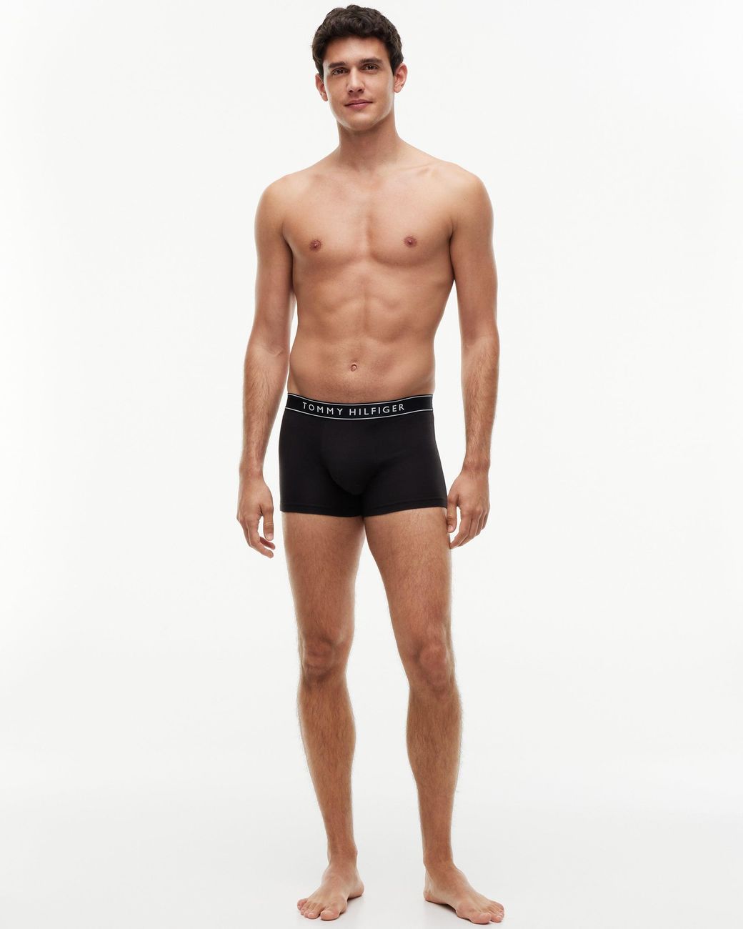 Tommy Hilfiger Blue 3 Pack Waistband Logo Trunks for men