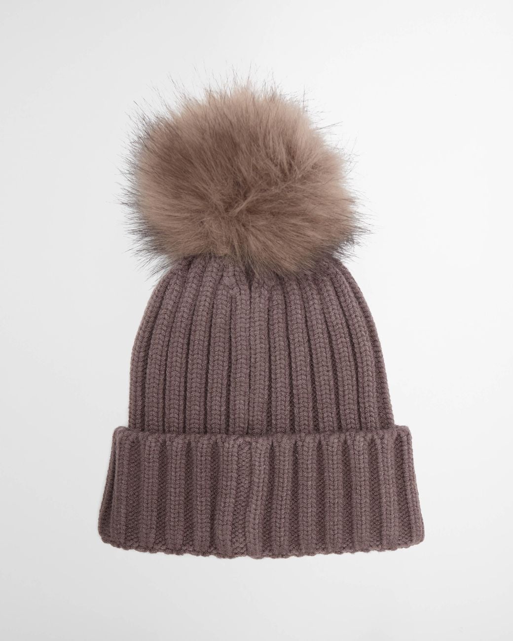 Barbour Brown Conway Knitted Beanie Hat