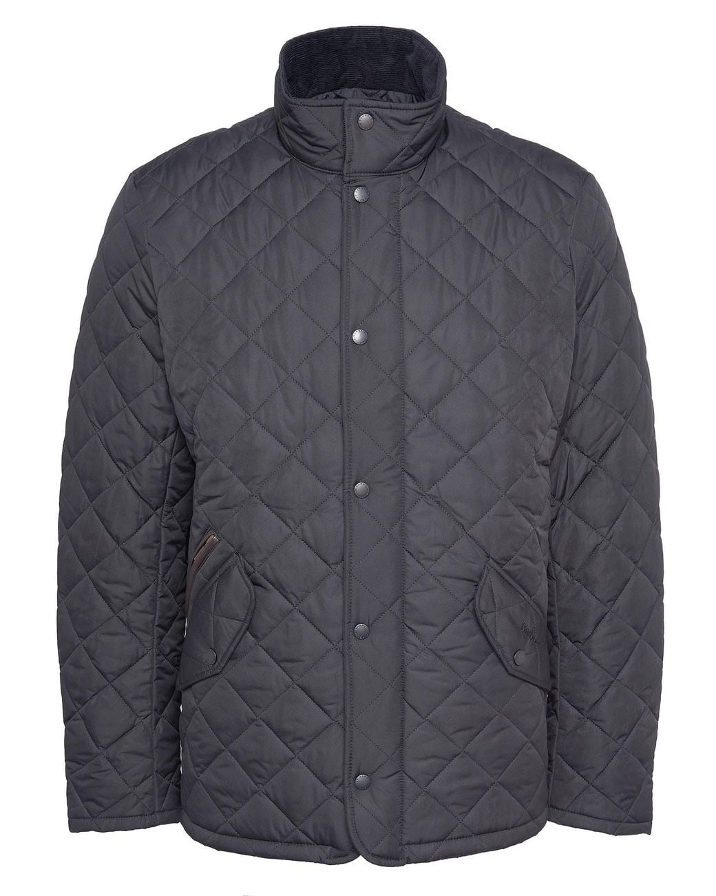 Barbour Gray Chelsea Sportsquilt Jacket for men