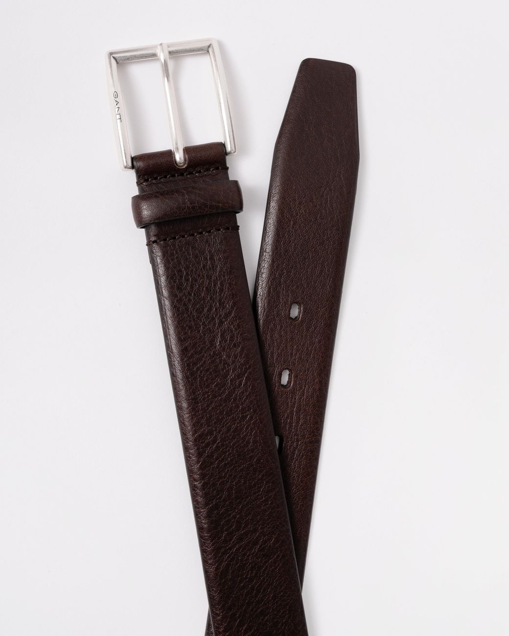 Gant Brown Classic Cow Leather Belt for men