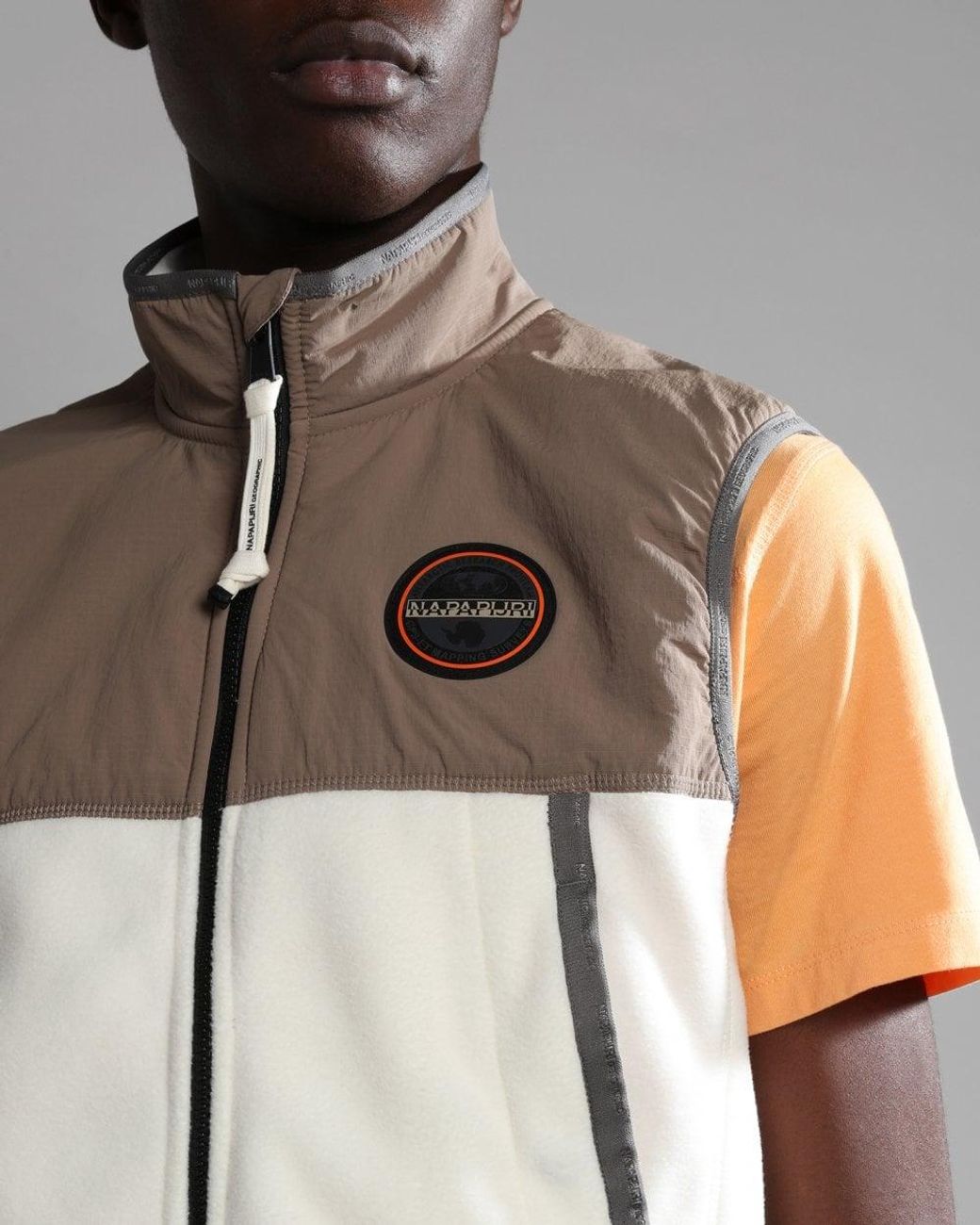 Napapijri Multicolor T-Ambato Gilet for men