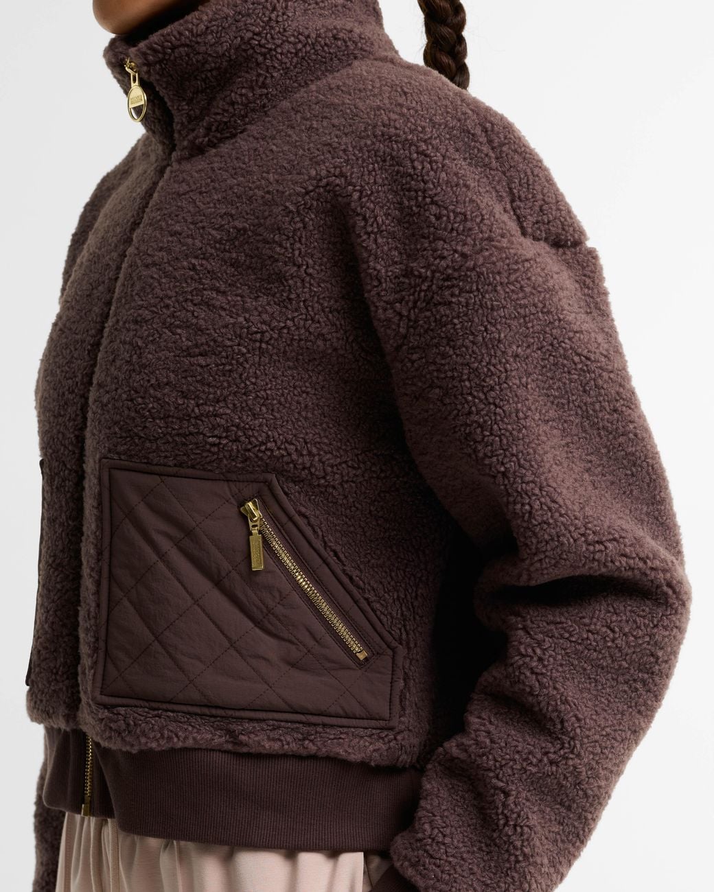 Barbour Brown Gea Fleece