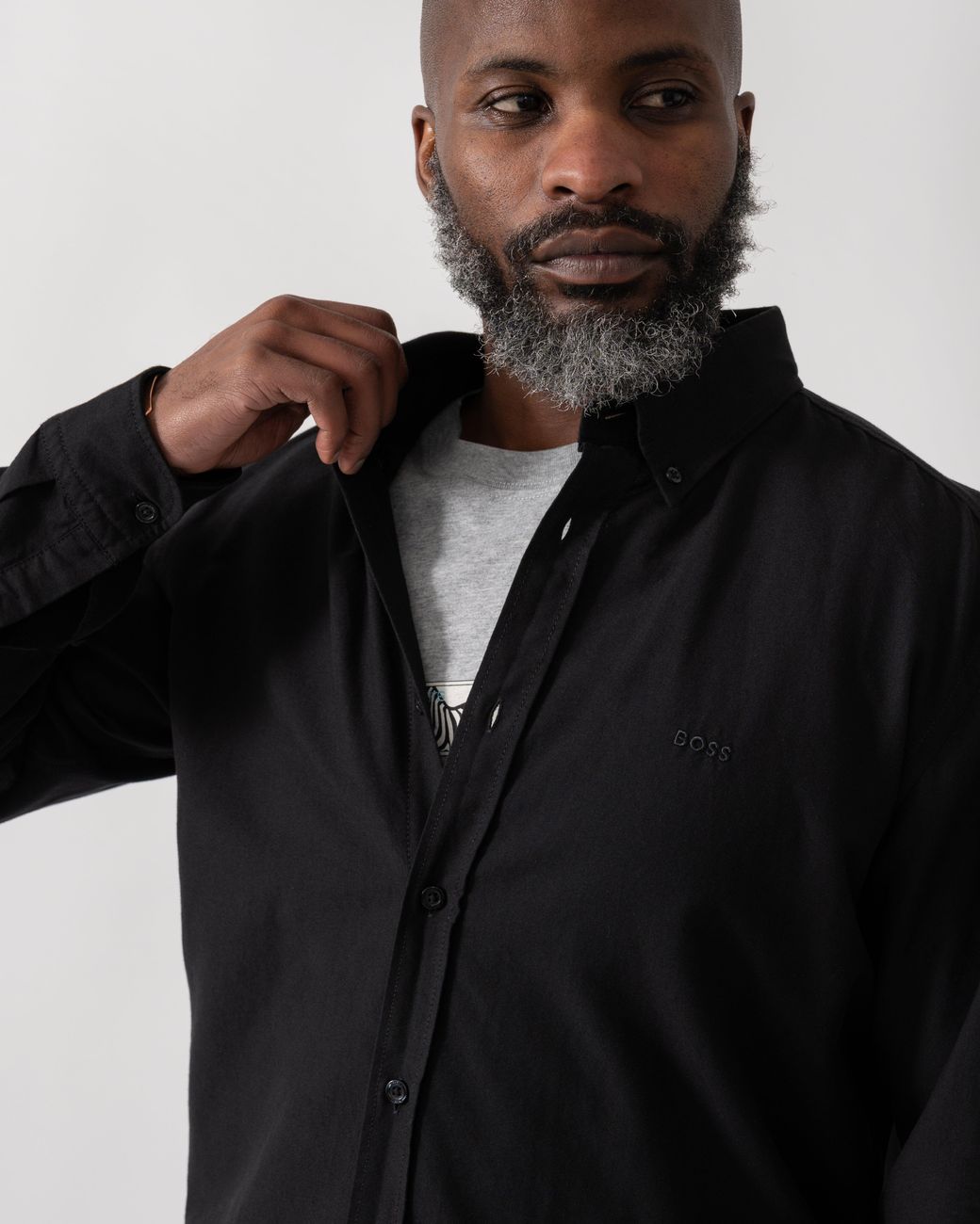Boss Black Rickert Long Sleeve Shirt for men