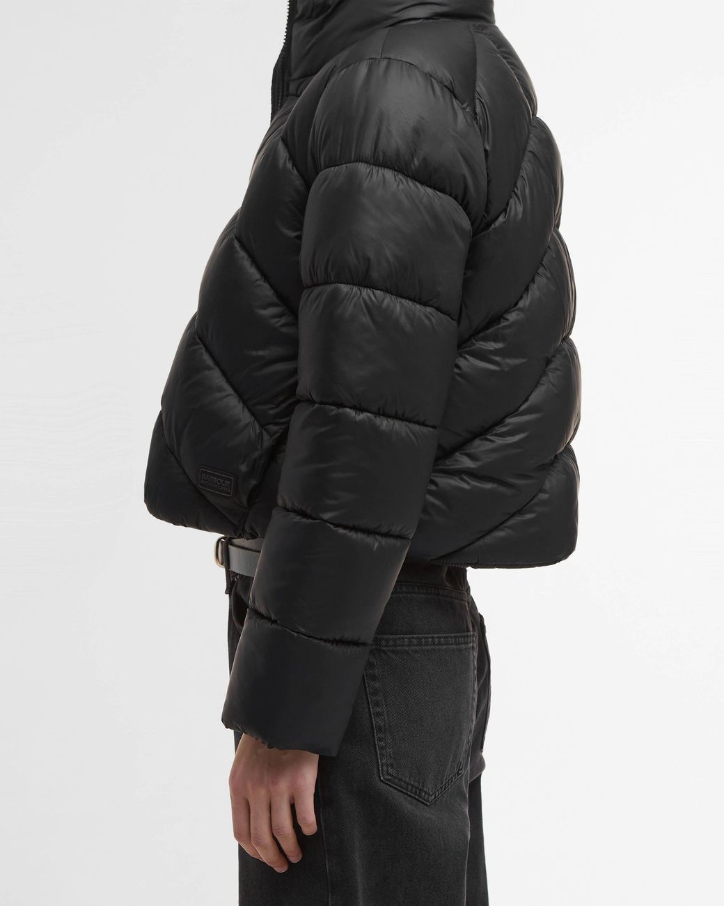 Barbour Black Cali Puffer Jacket