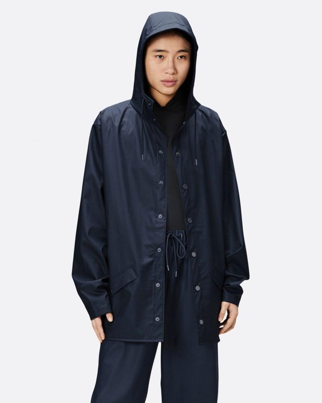 Rains Blue Jacket