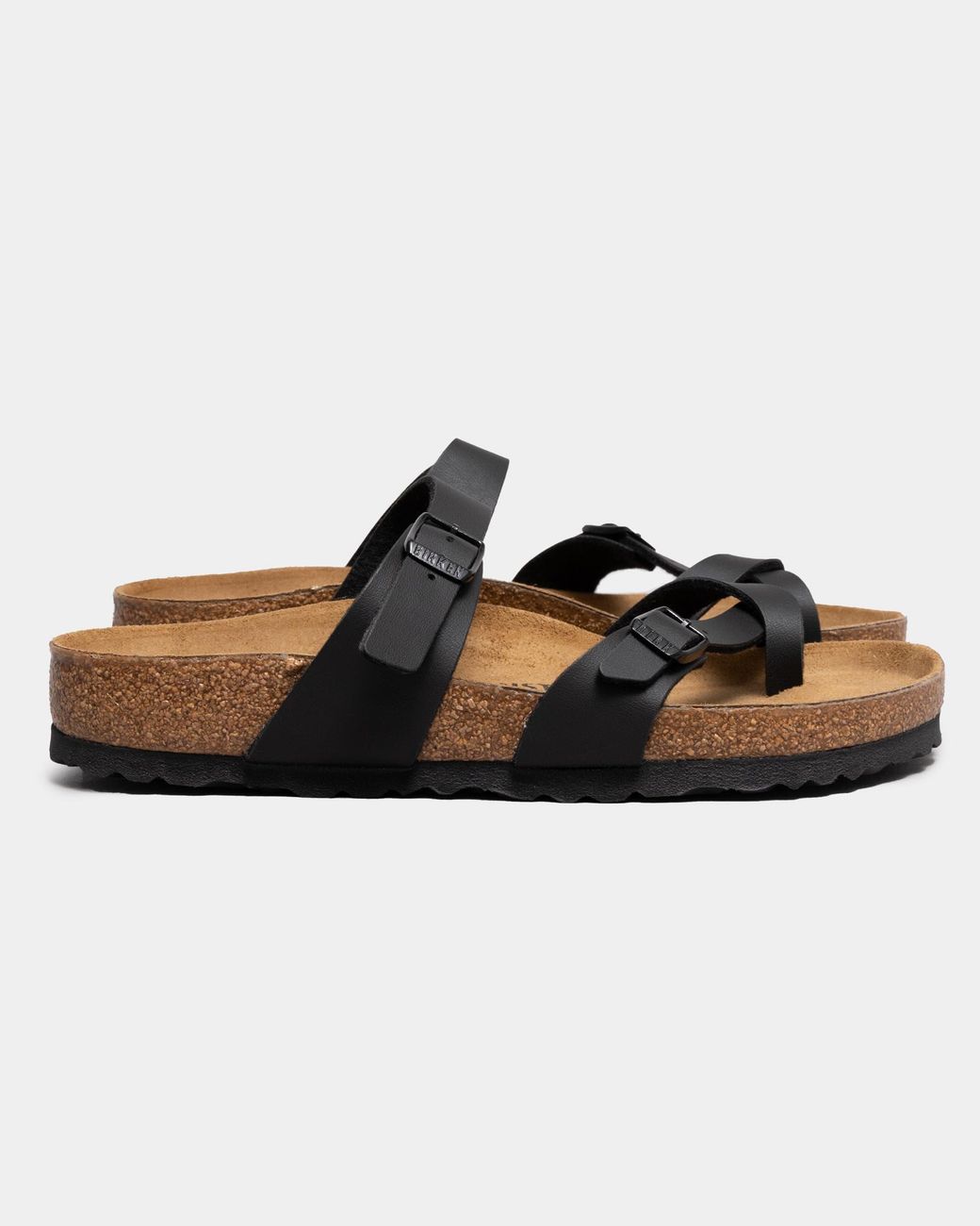Birkenstock Black Mayari Birko Flor Sandals