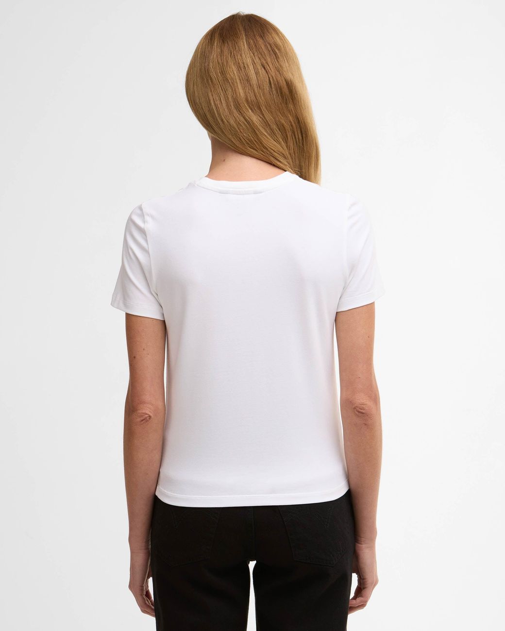 Barbour White Devin T-Shirt