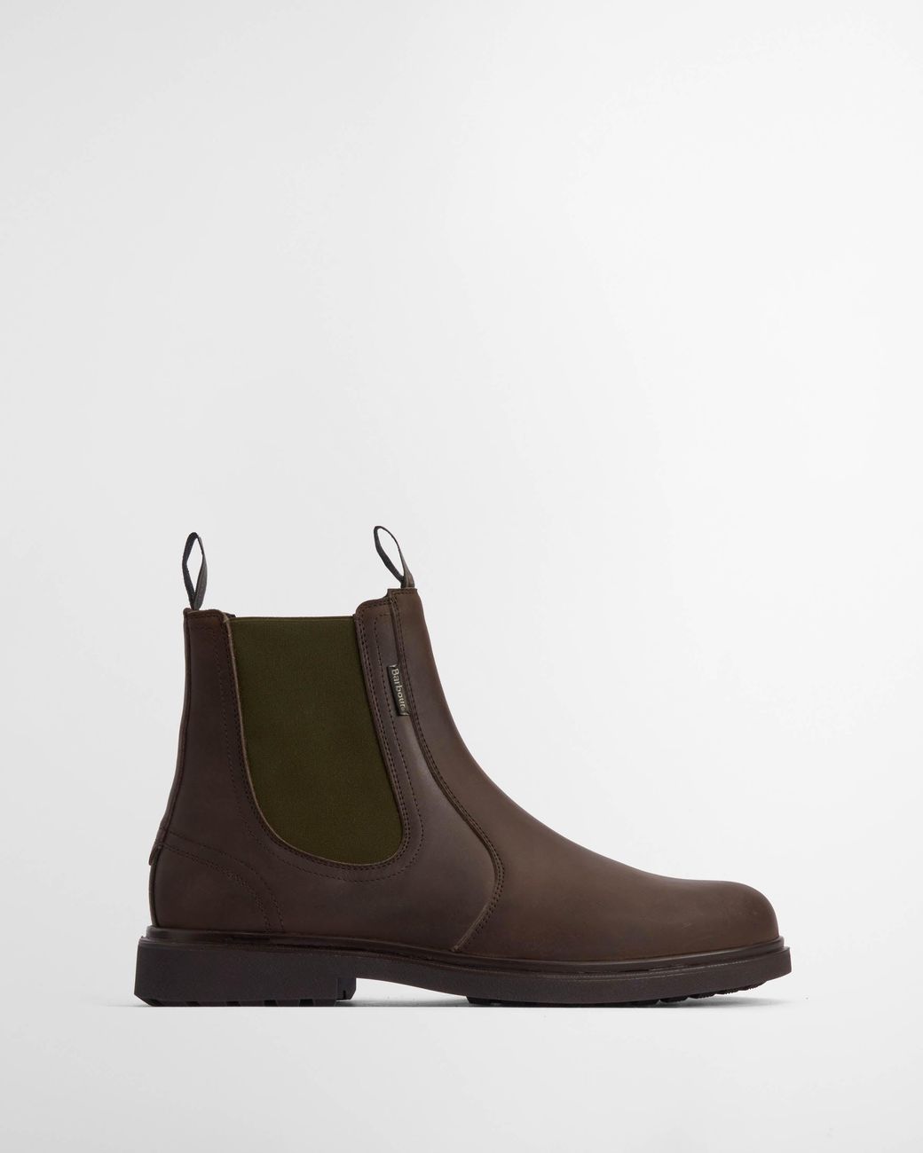 Barbour Brown Hale Chelsea Boots for men