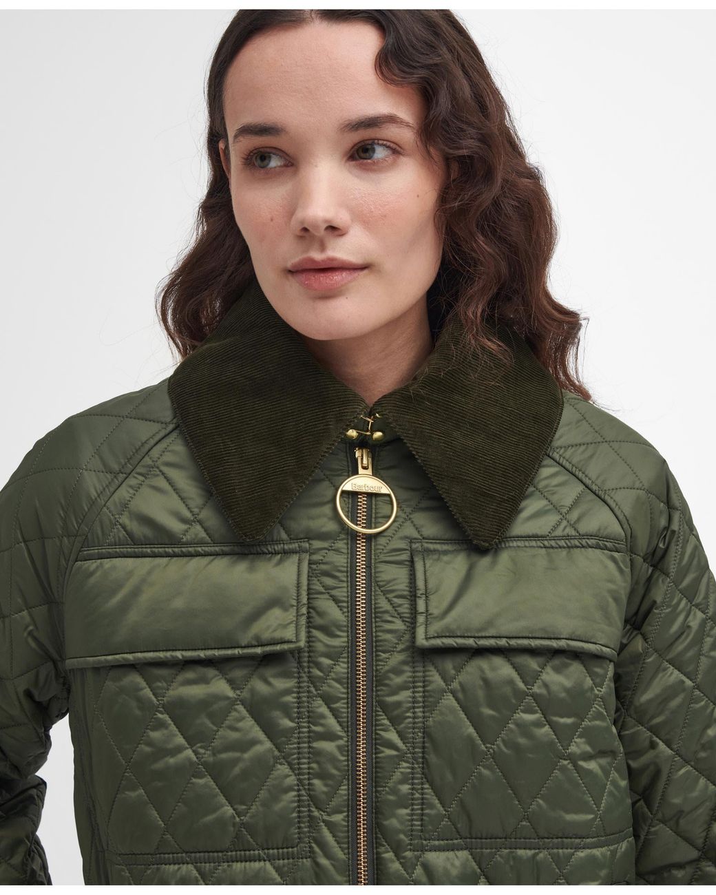 Barbour Green Beauly Quilted Jacket