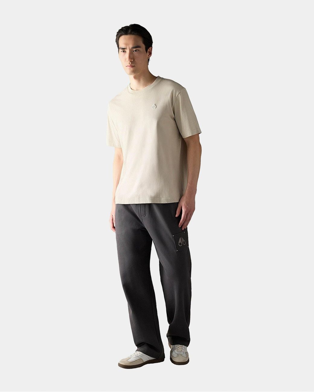 Moose Knuckles Natural Yul Classic T-Shirt for men