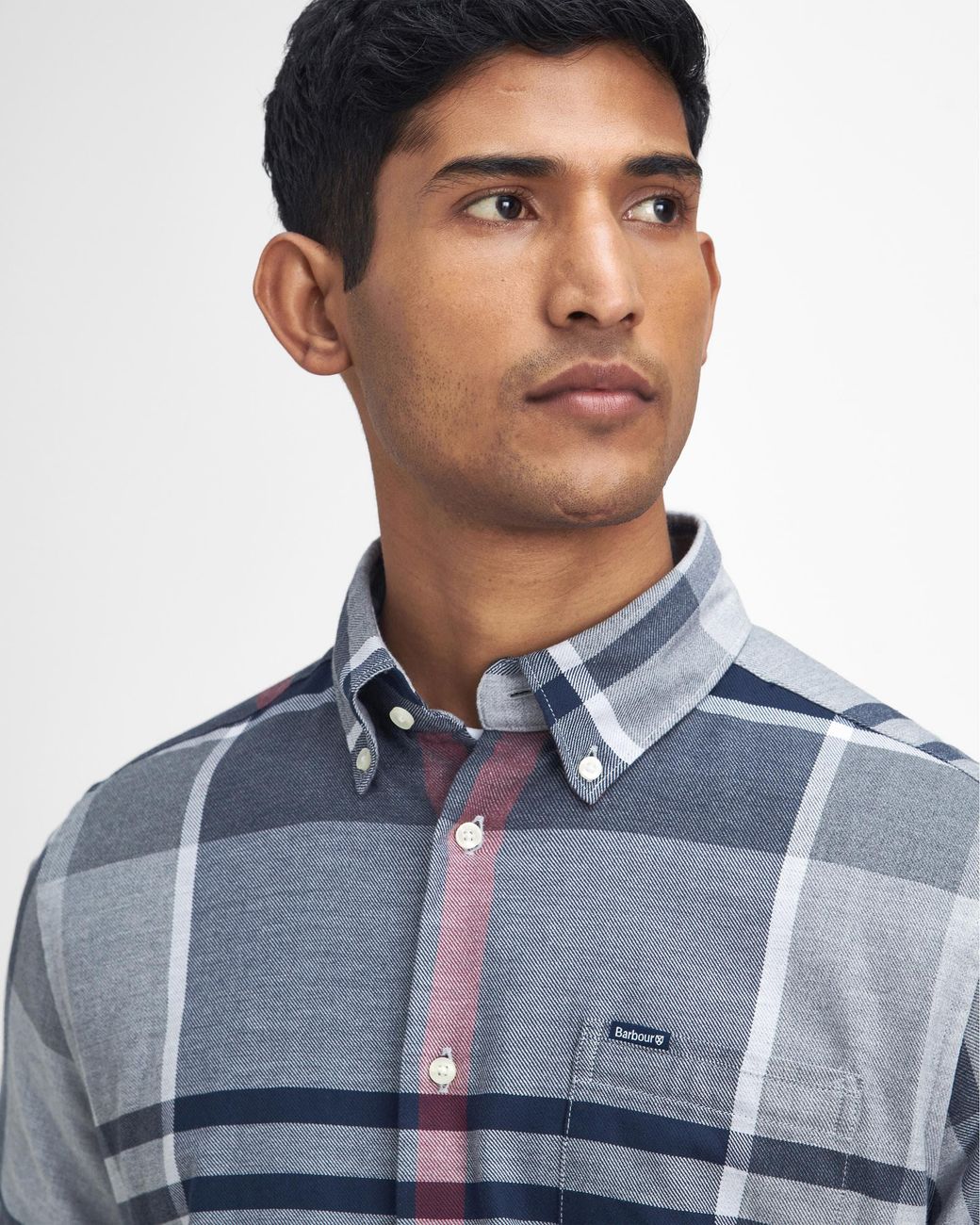 Barbour Blue Dunoon Tailored Shirt for men