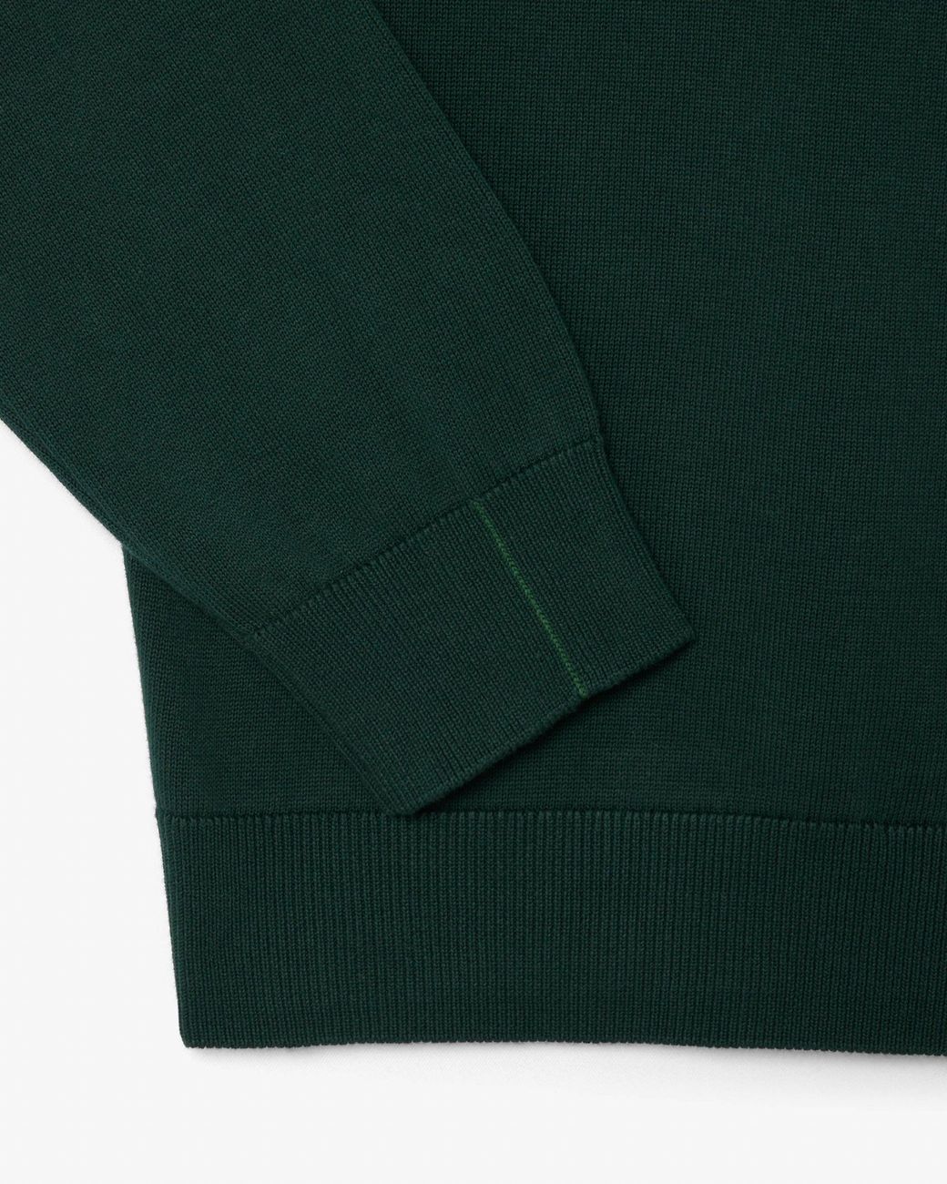 Lacoste Green Organic Cotton Crew Neck Sweater for men