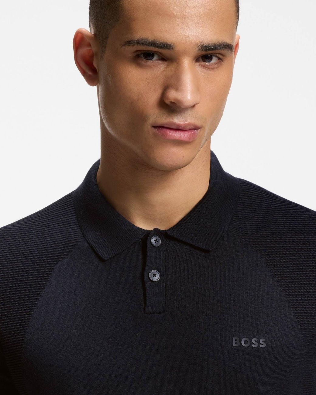 Boss Blue Momentum-Lite Short Sleeve Polo Shirt for men