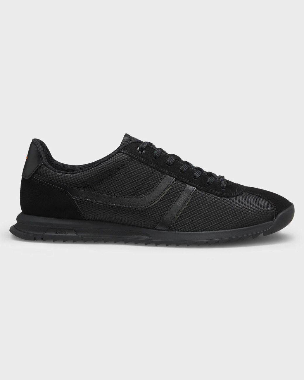 Boss Black Zayn Low-Top Trainers With Faux-Leather Trims for men