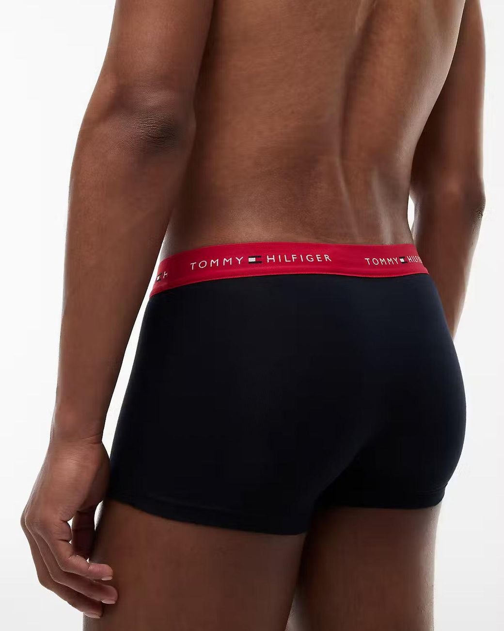 Tommy Hilfiger Blue 3-Pack Logo Waistband Trunks for men