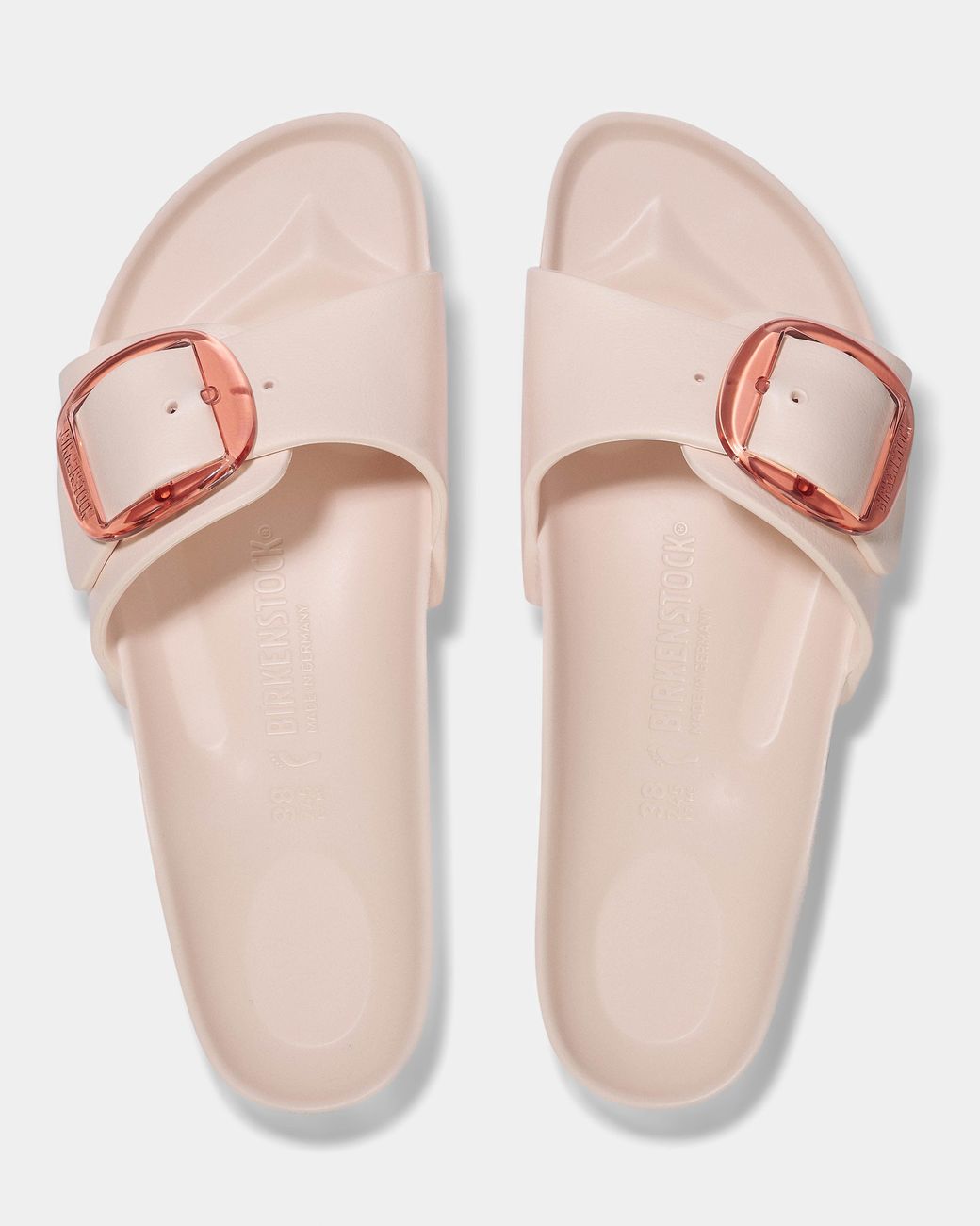 Birkenstock Pink Madrid Big Buckle Eva Sandals