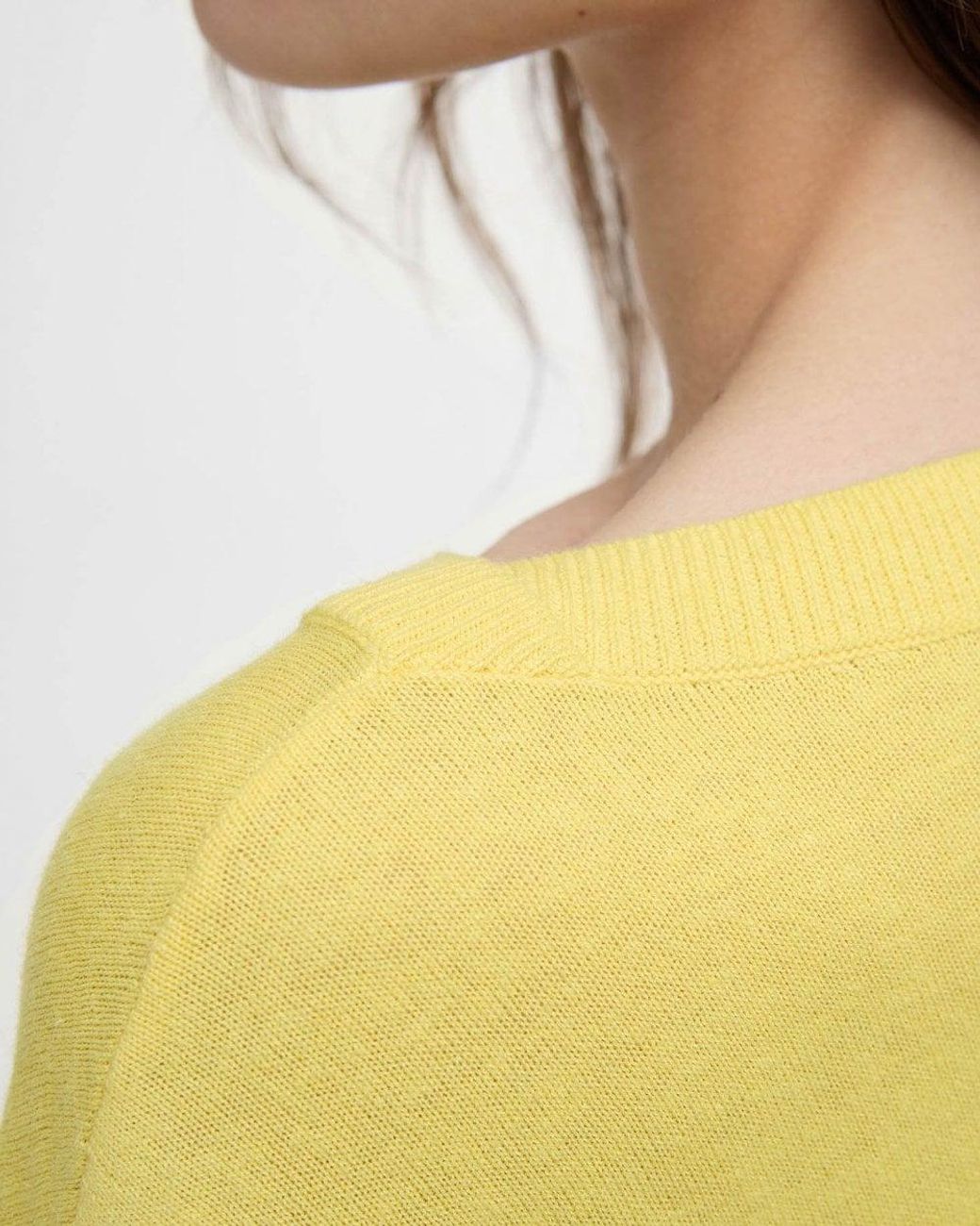 Barbour Yellow Lucy Jumper