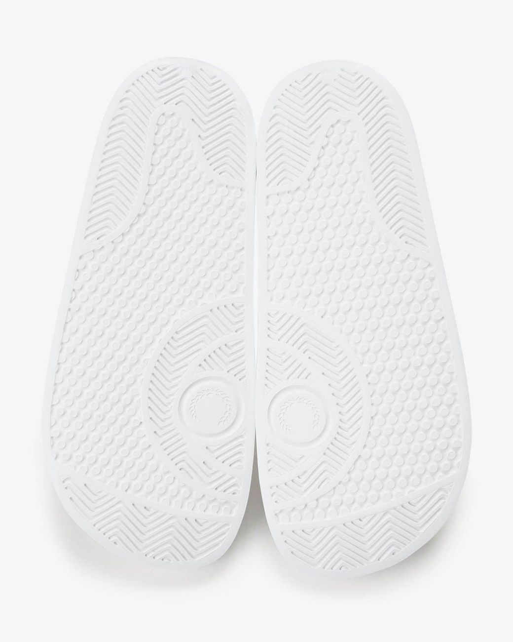 Fred Perry White Branded Slider for men