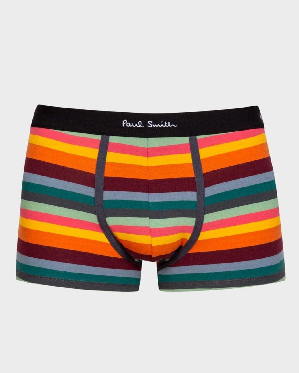 Paul Smith Orange 5-Pack Organic Cotton Artist Stripe Mixed Boxer Briefs for men