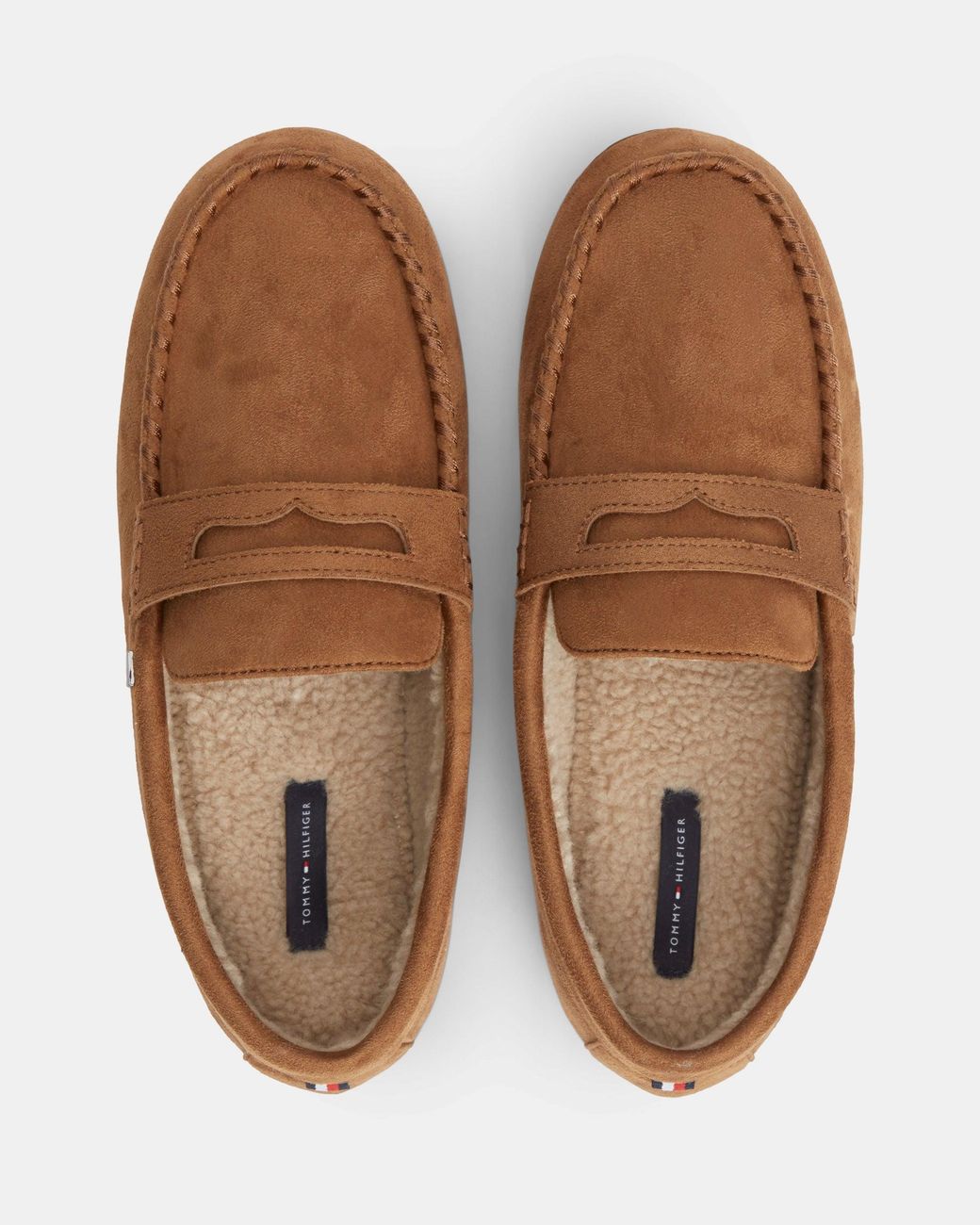 Tommy Hilfiger Brown Driver Hilfiger House Shoes for men