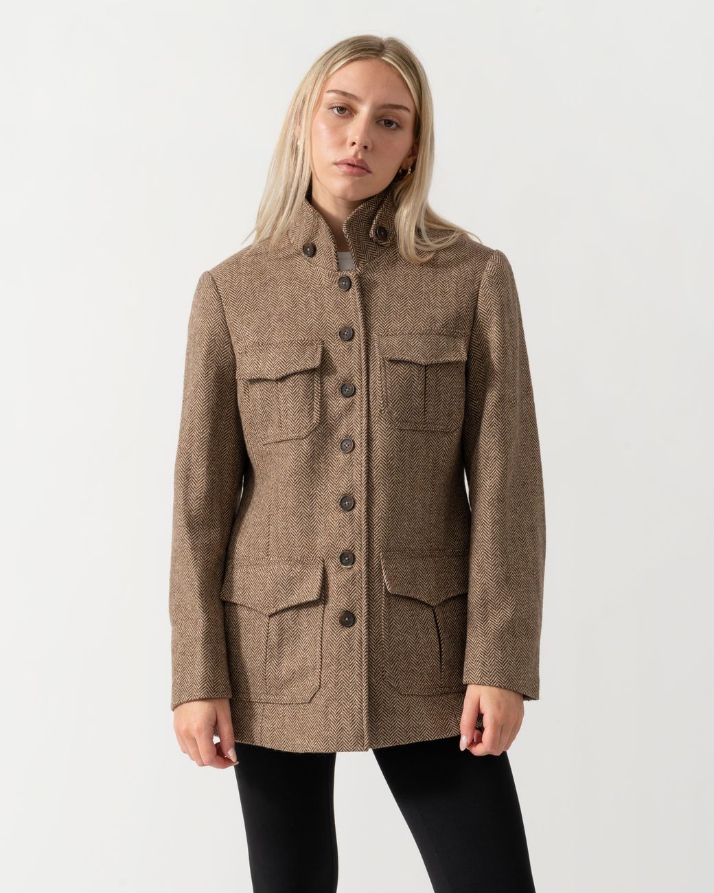 Joules Brown Saddlebury Longline Hacking Jacket