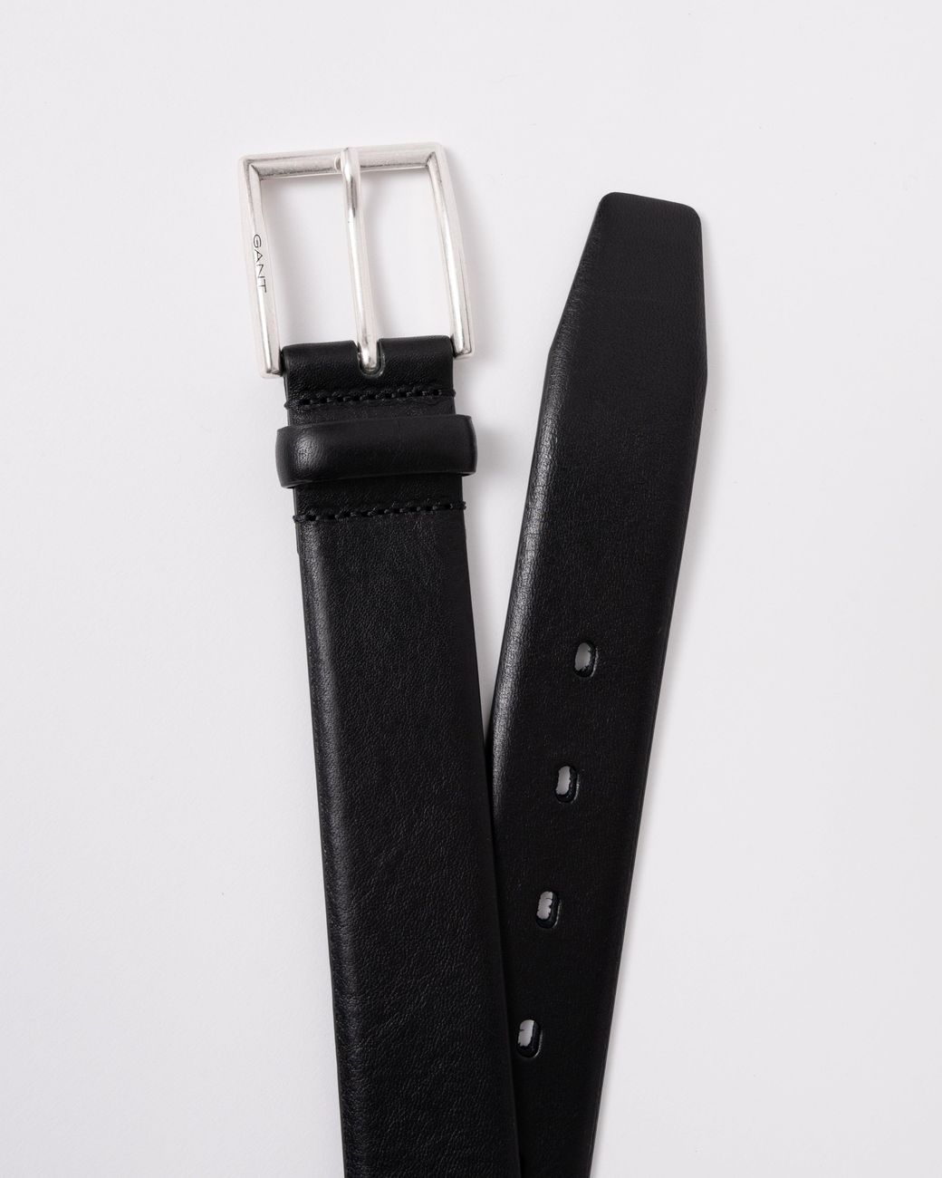 Gant Black Classic Cow Leather Belt for men